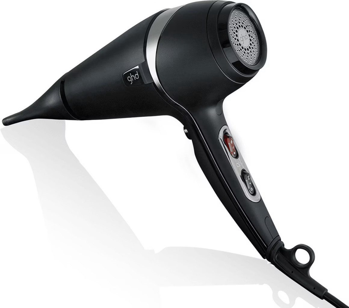 GHD Ionic-Haartrockner GHD Air Haartrockner schwarz, Herausnehmbarer Luftfilter zur Reinigung