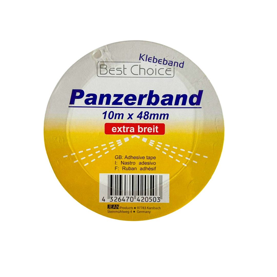 RACEL Klebeband 3x Panzertape Gewebeband Panzerband Gaffa Klebeband Duct Tape Set (3-St) starke Haftkraft und hohe Reißfestigkeit