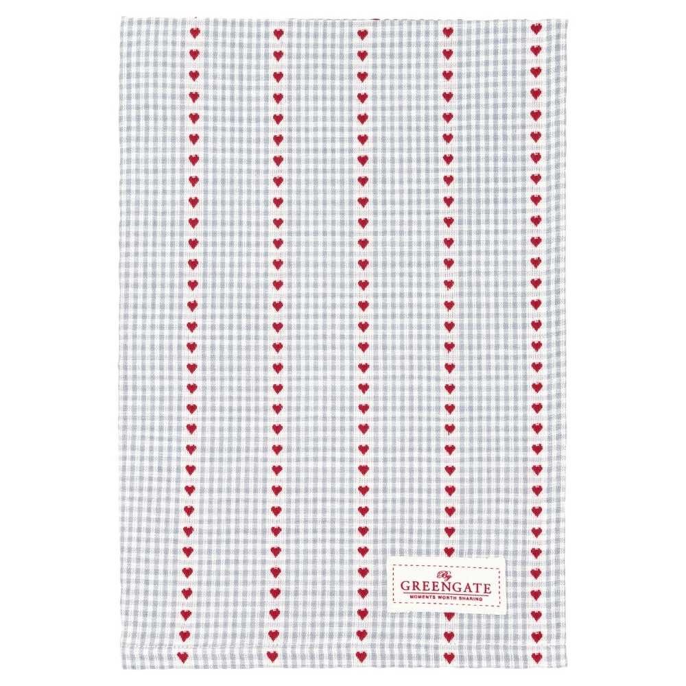 Greengate Geschirrtuch Greengate Geschirrtuch BEA Grau günstig online kaufen