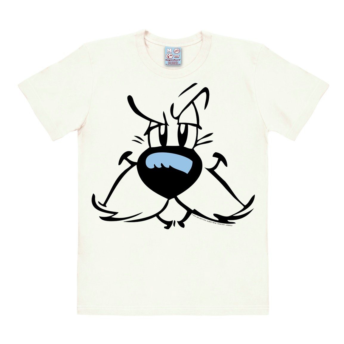 LOGOSHIRT T-Shirt Idefix Faces mit Print Asterix - coolem 
