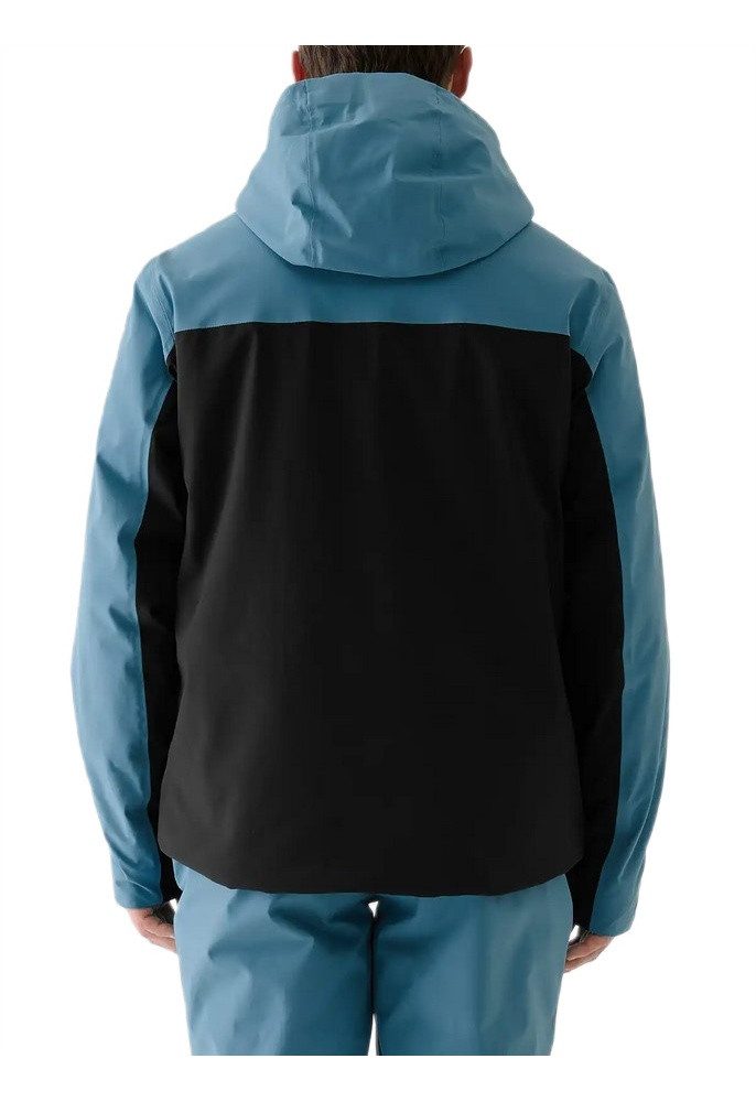 4F Winterjacke Winter-Skijacke Technical M0787 tealblau/schwarz Herren