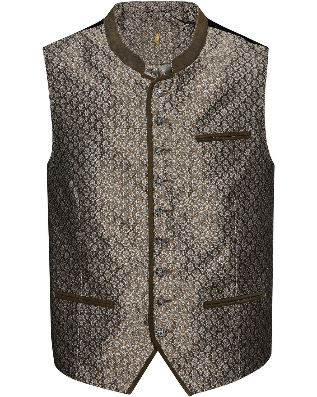Almsach Trachtenweste Jacquard-Weste