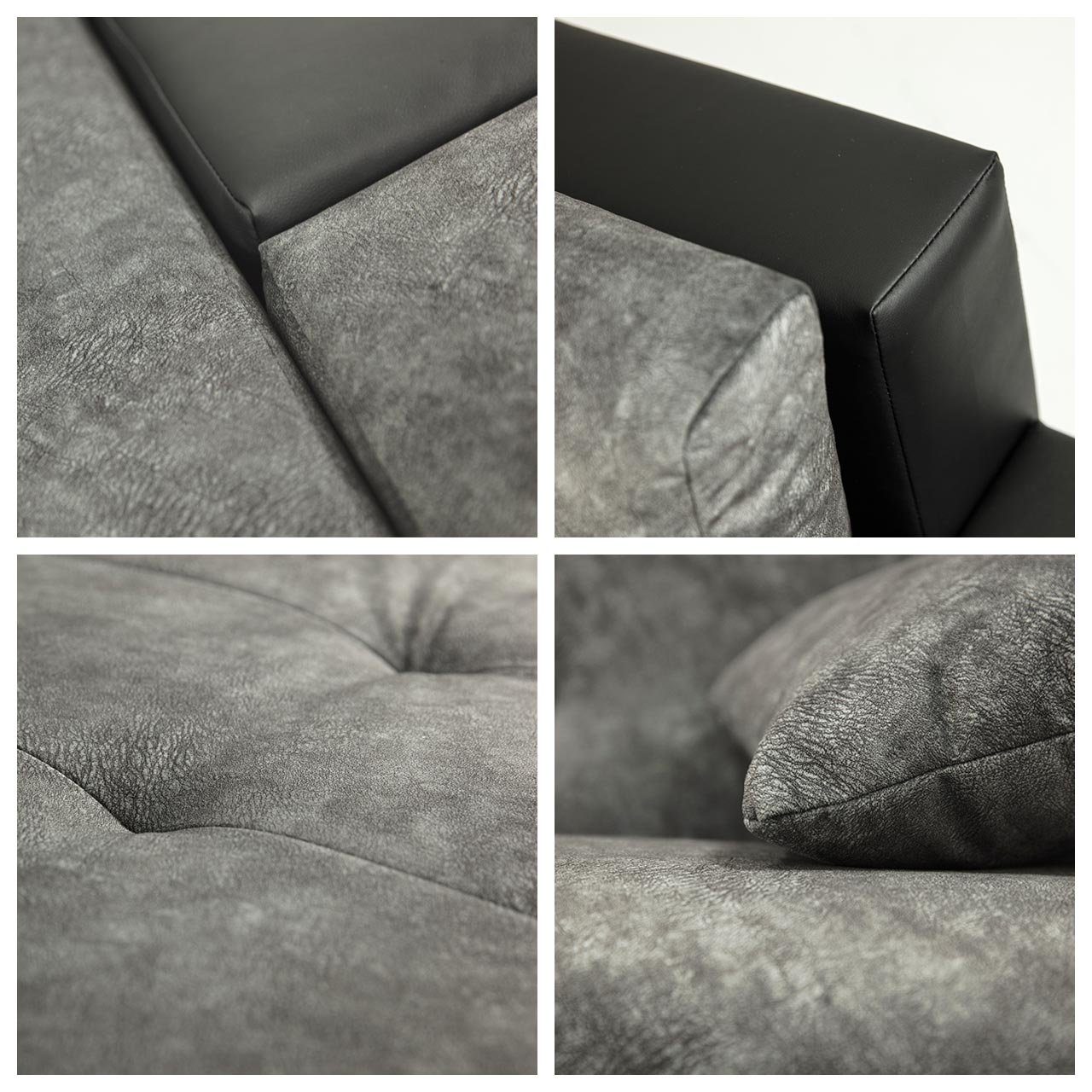 MIRJAN24 Ecksofa Bangkok Mini mit und Universal Couch Premium, Wohnzimmer, mane Schlaffunktion Bettkasten, L-Form