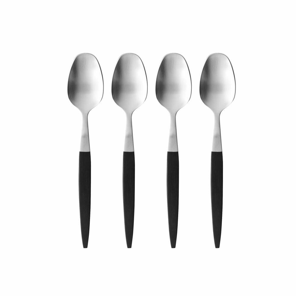 Gense Dessertlöffel Focus de Luxe 4er Set, 16.8 cm (4 Stück)