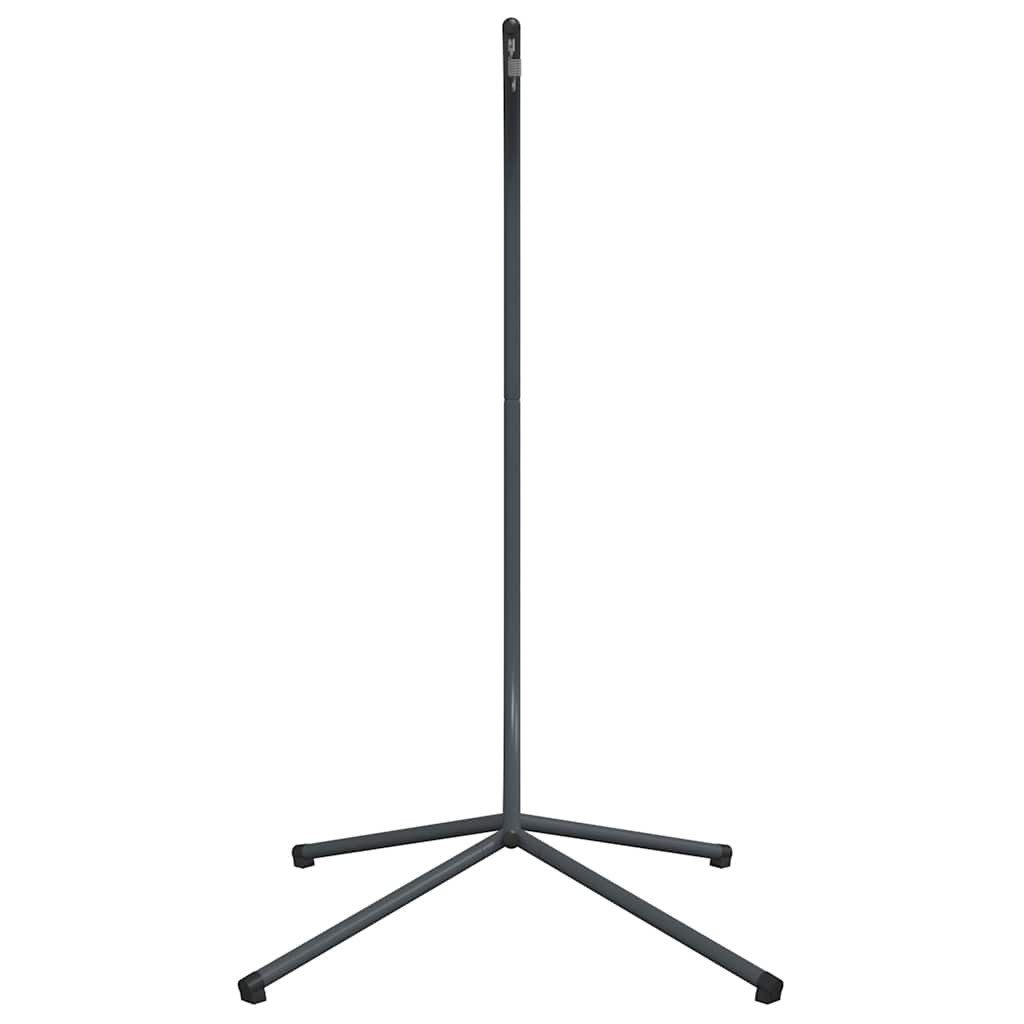 vidaXL Hollywoodschaukel Gestell für Hänge-Ei-Sessel ohne Korb Anthrazit Stahl (Nur Standfuß), 1 tlg.
