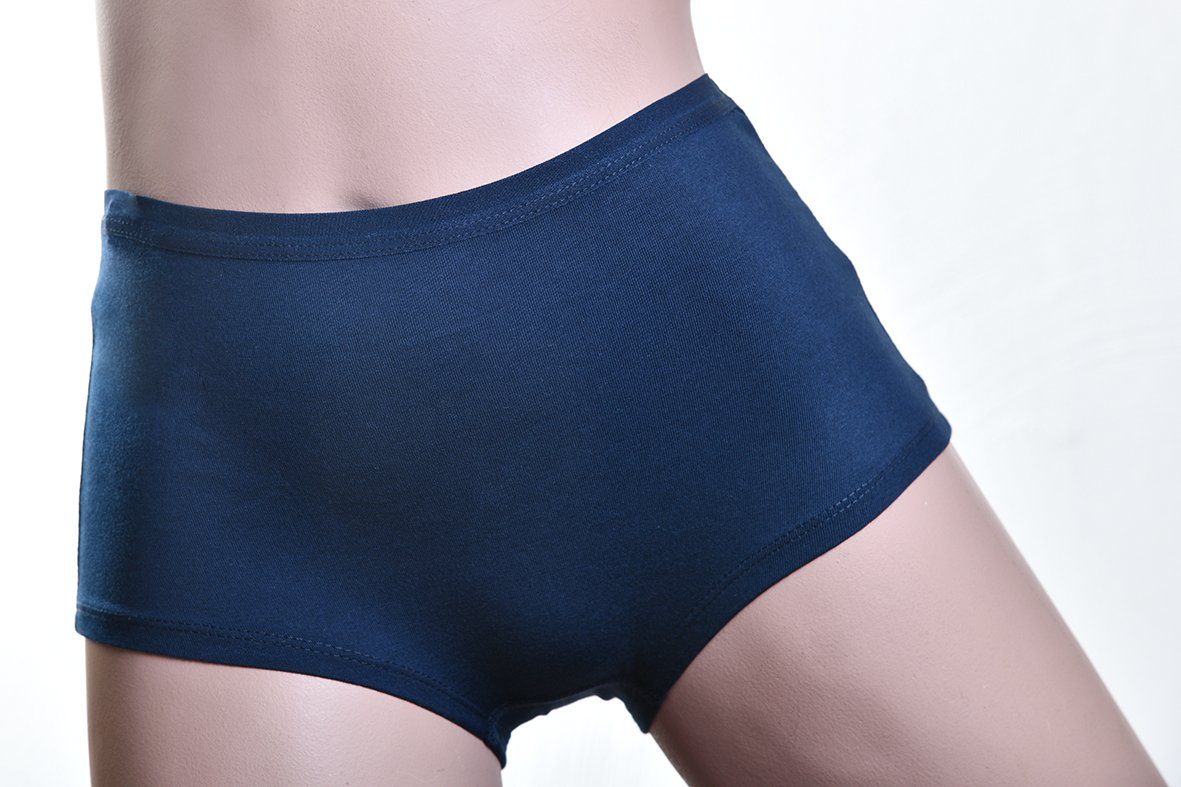 Toker Collection® Hüftpanty Damen Panty, Hipster mit weichem Modal 3er Pack (Packung, 3er-Pack) im 3er Pack marine
