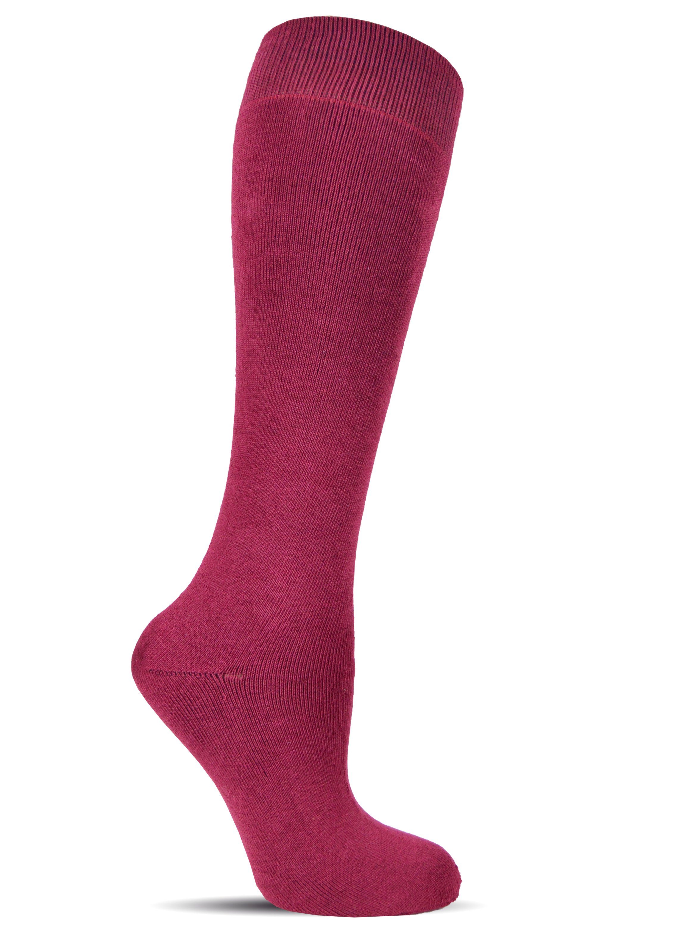 Frostfighter Kniestrümpfe Damen Thermokniestrümpfe (4-Paar) Vollfrottee Innenfutter, Thermo, Winter, dicke warme Kniestrümpfe