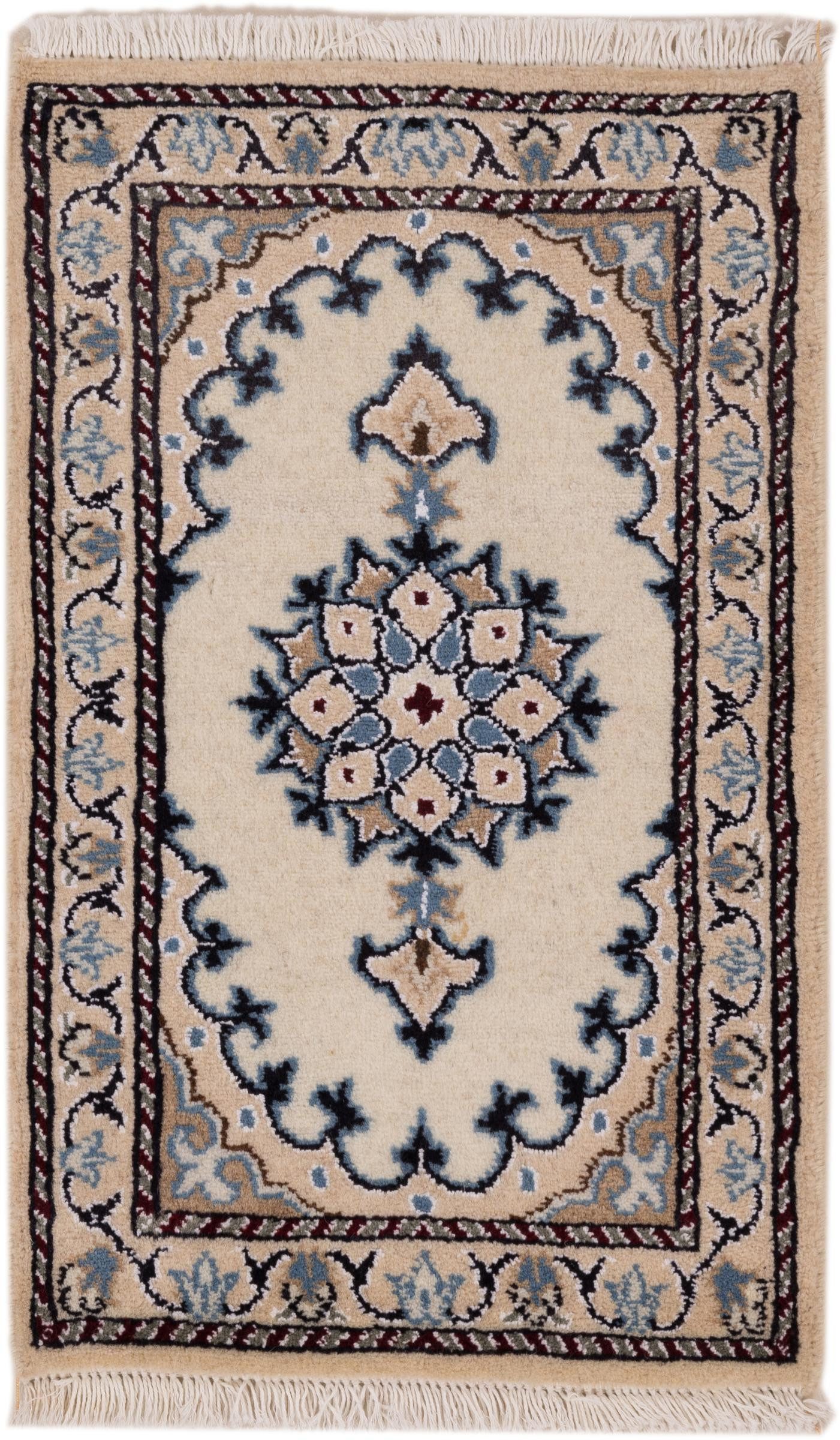 Nain Trading Orientteppich Nain 39x59 Handgeknüpfter Orientteppich / Perserteppich, rechteckig, Höhe: 12 mm