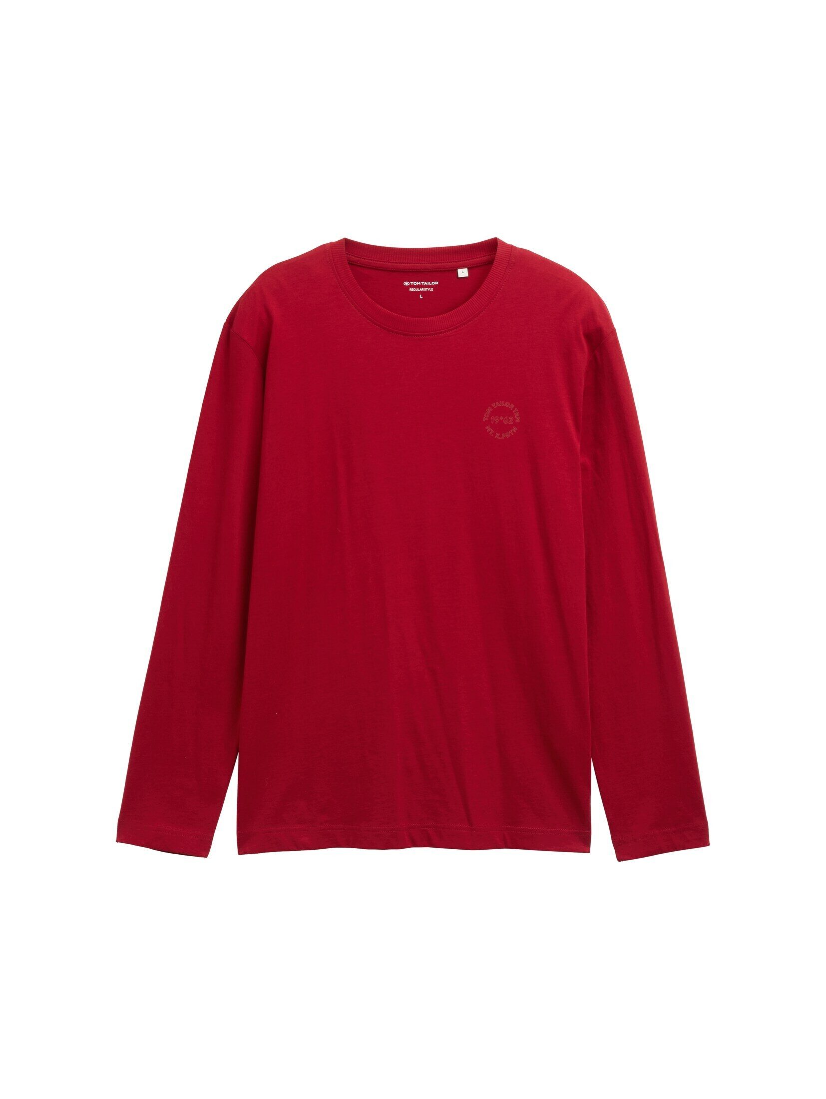 TOM TAILOR Langarmshirt Langarmshirt mit Print günstig online kaufen