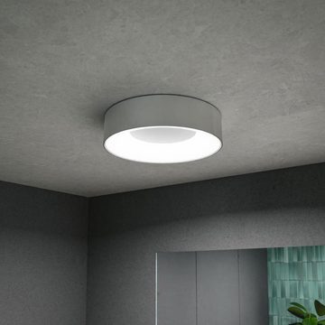Paulmann Spiegelleuchte LED Deckenleuchte Casca in Aluminium-matt 16W 1500lm IP44, keine Angabe, Leuchtmittel enthalten: Ja, fest verbaut, LED, warmweiss, Badezimmerlampen, Badleuchte, Lampen für das Badezimmer