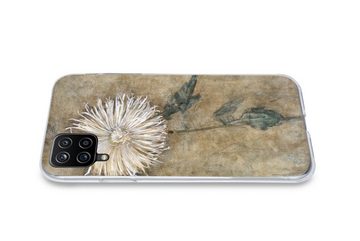 MuchoWow Handyhülle Chrysantheme - Piet Mondrian - Alte Meister, Handyhülle Samsung Galaxy A12, Smartphone-Bumper, Print, Handy