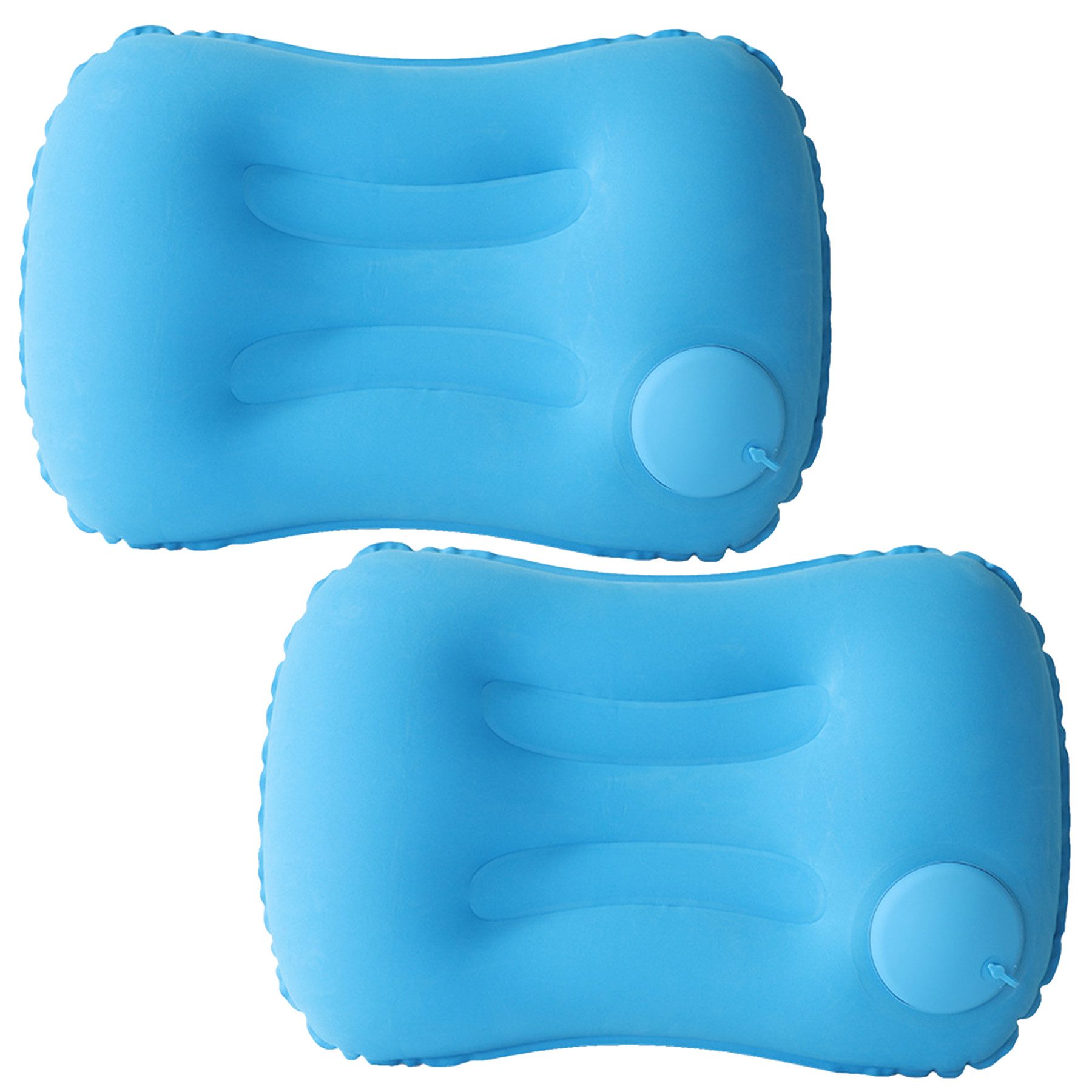 Mutig Nackenkissen 2 Stück Aufblasbares Camping Kissen,Reisekissen Handpres günstig online kaufen