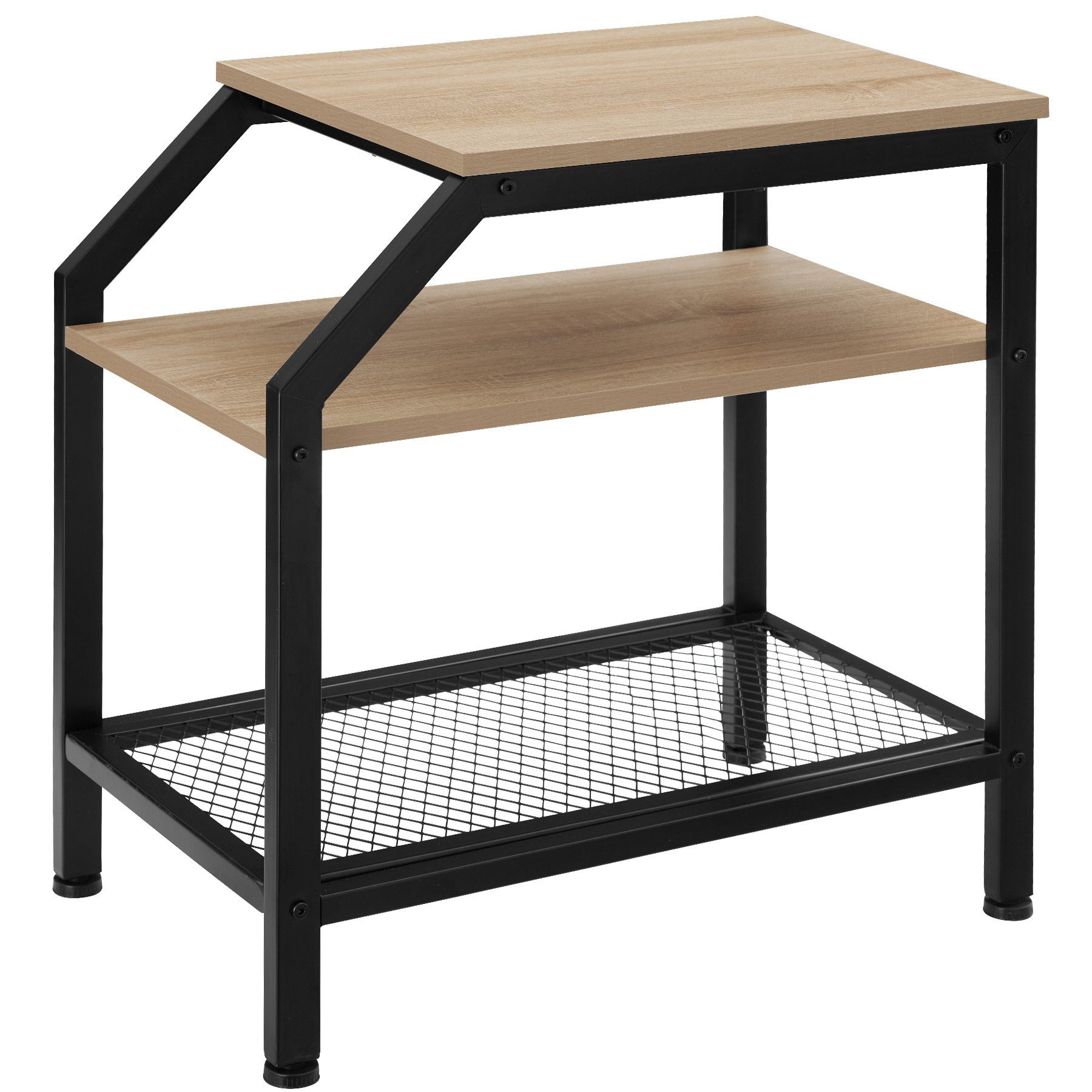 tectake Beistelltisch Couchtisch Plymouth 36,5x58,5x59,5cm (1-St., günstig online kaufen