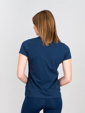 BIDI BADU Kurzarmshirt Colortwist Trainingsshirt für Damen in dunkelblau
