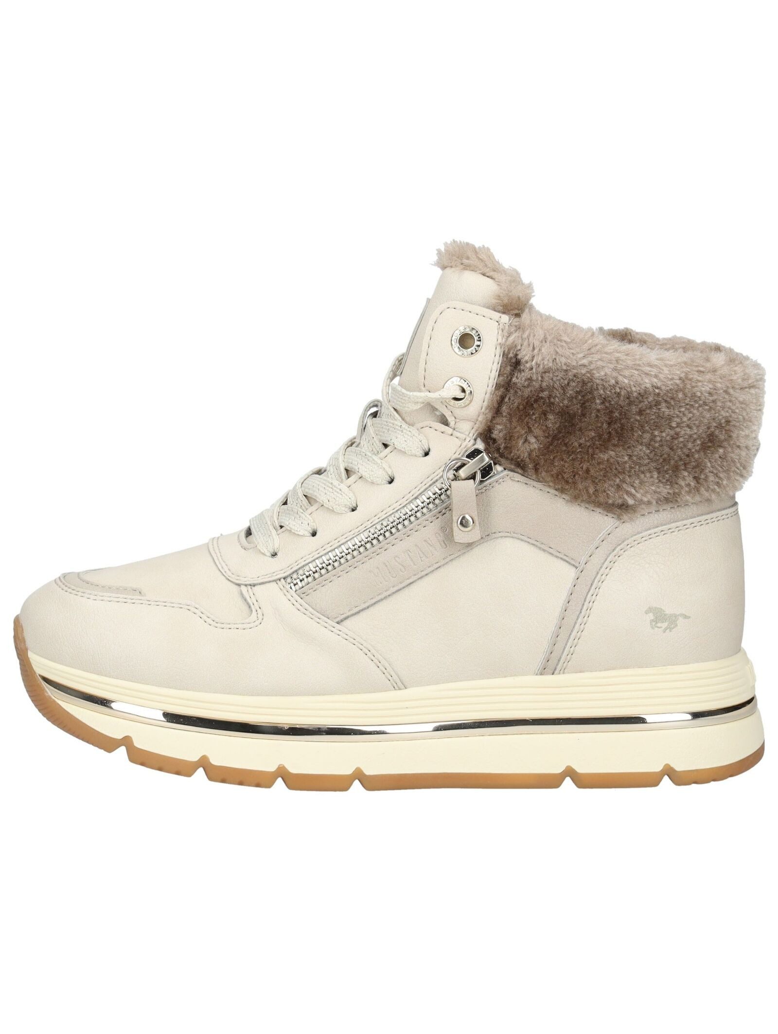 MUSTANG Sneaker Lederimitat/Textil . Sneaker günstig online kaufen