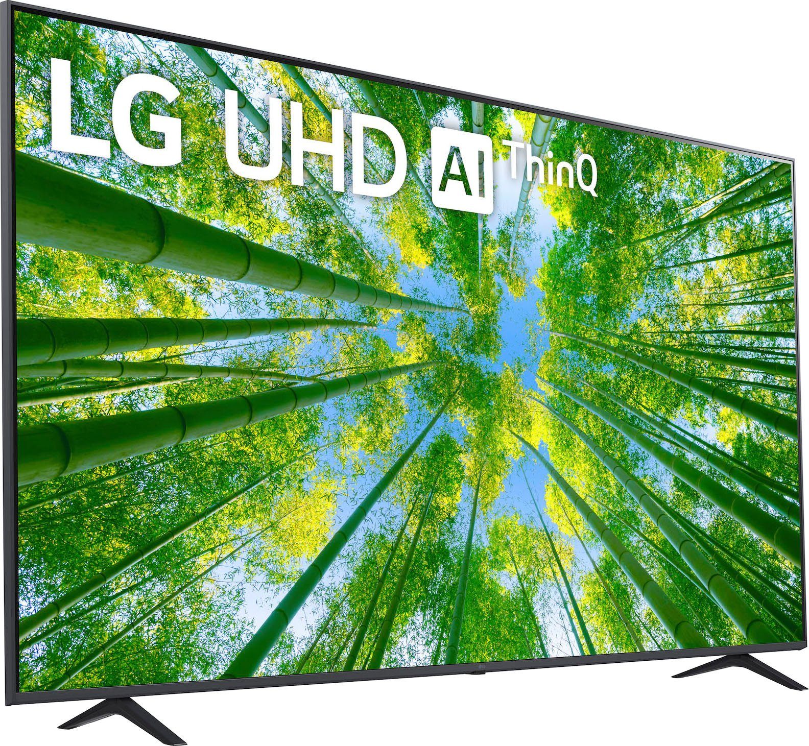LG 86UQ80009LB LCD-LED cm/86 Smart-TV) HD, (217 Ultra Fernseher Zoll, 4K