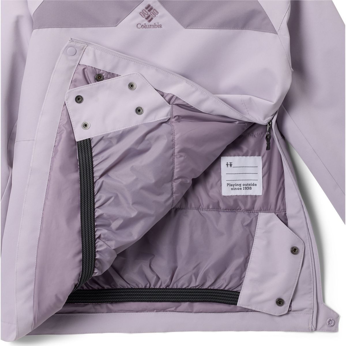 Columbia Hardshelljacke Youth Unisex Coreshot Waterproof Hooded Anorak Vielseitiger Anorak für Kinder, der wasserdicht, atmungsaktiv und