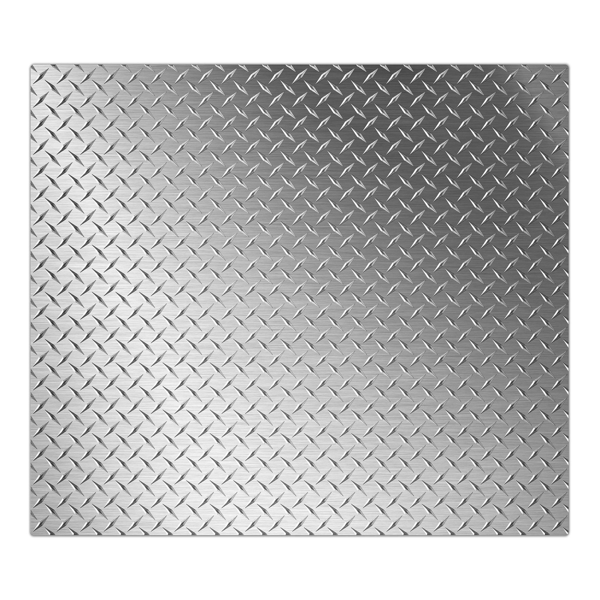 Herd-Abdeckplatte Herdabdeckplatte Spritzschutz aus Glas Metall Diamant Platte
