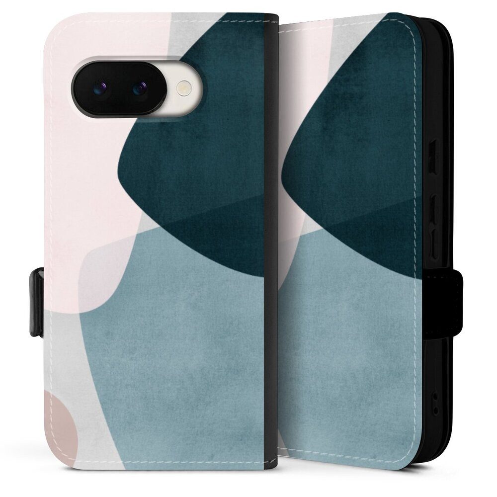 DeinDesign Handyhülle Muster Boho Malerei Graphic 150 A, Google Pixel 9a Hülle Handy Flip Case Wallet Cover Handytasche Leder