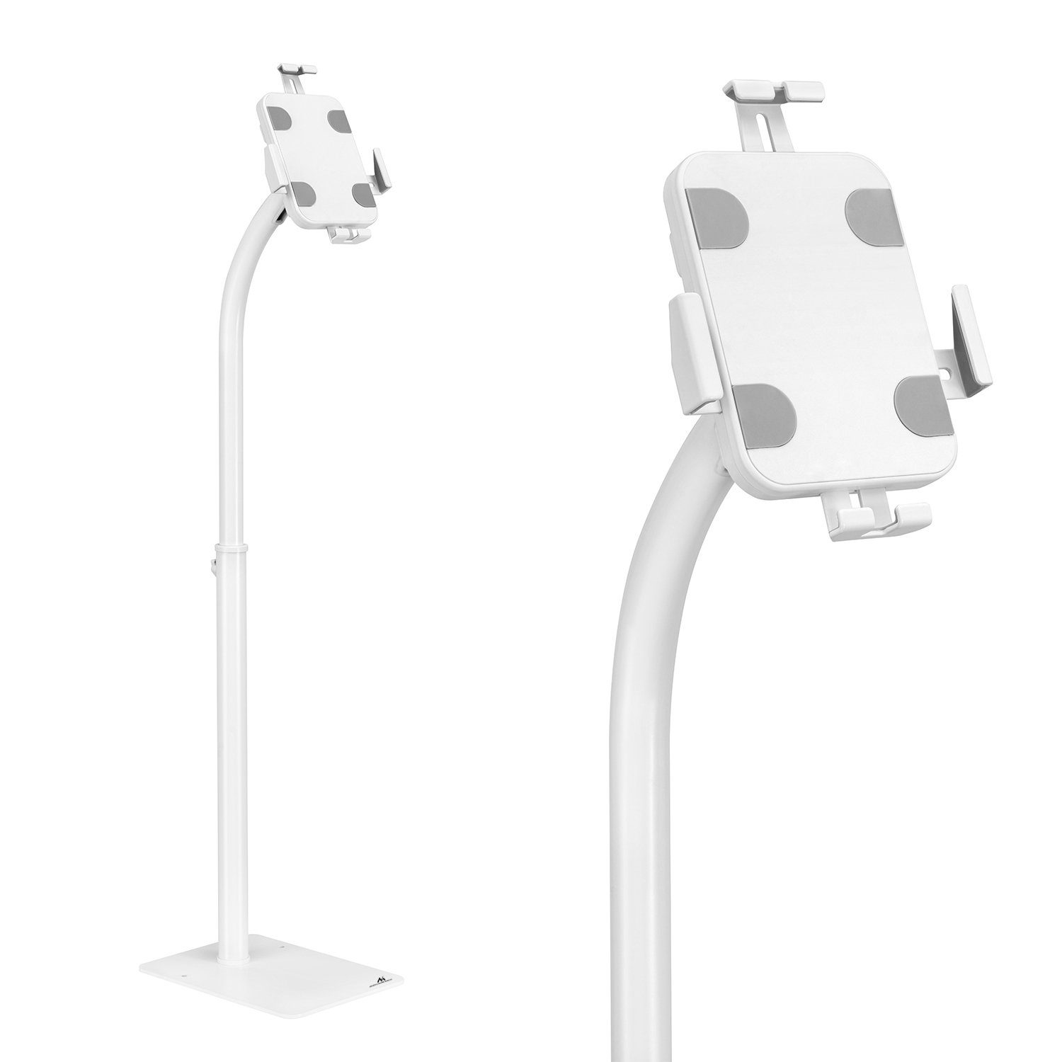 Maclean Tablet-Halterung MC-467W, (bis 11,00 Zoll, Universal Tablet-Werbeständer Bodenständer)