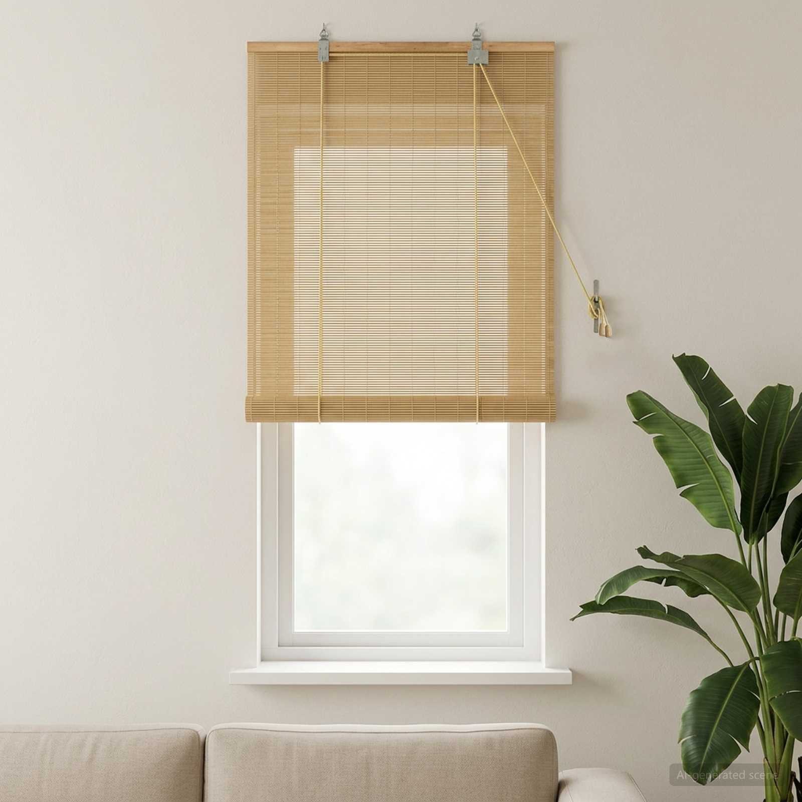 Rollo Rollo Natur 40 x 160 cm Bambus, vidaXL