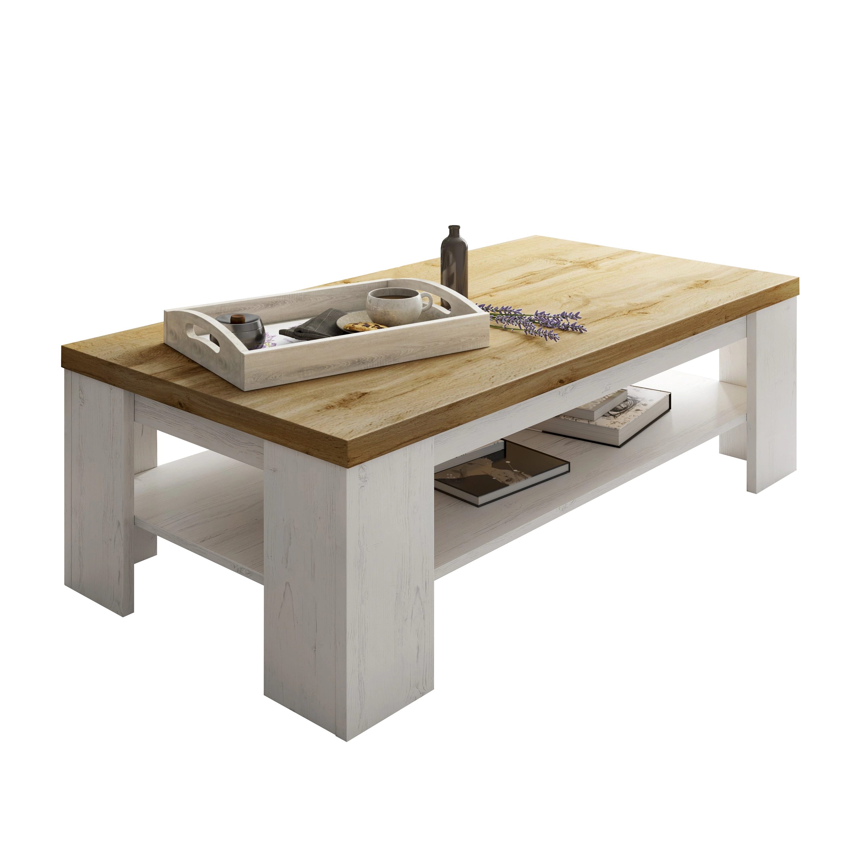 Lookway Couchtisch VINCI Kaffeetisch Andersen Kiefer günstig online kaufen