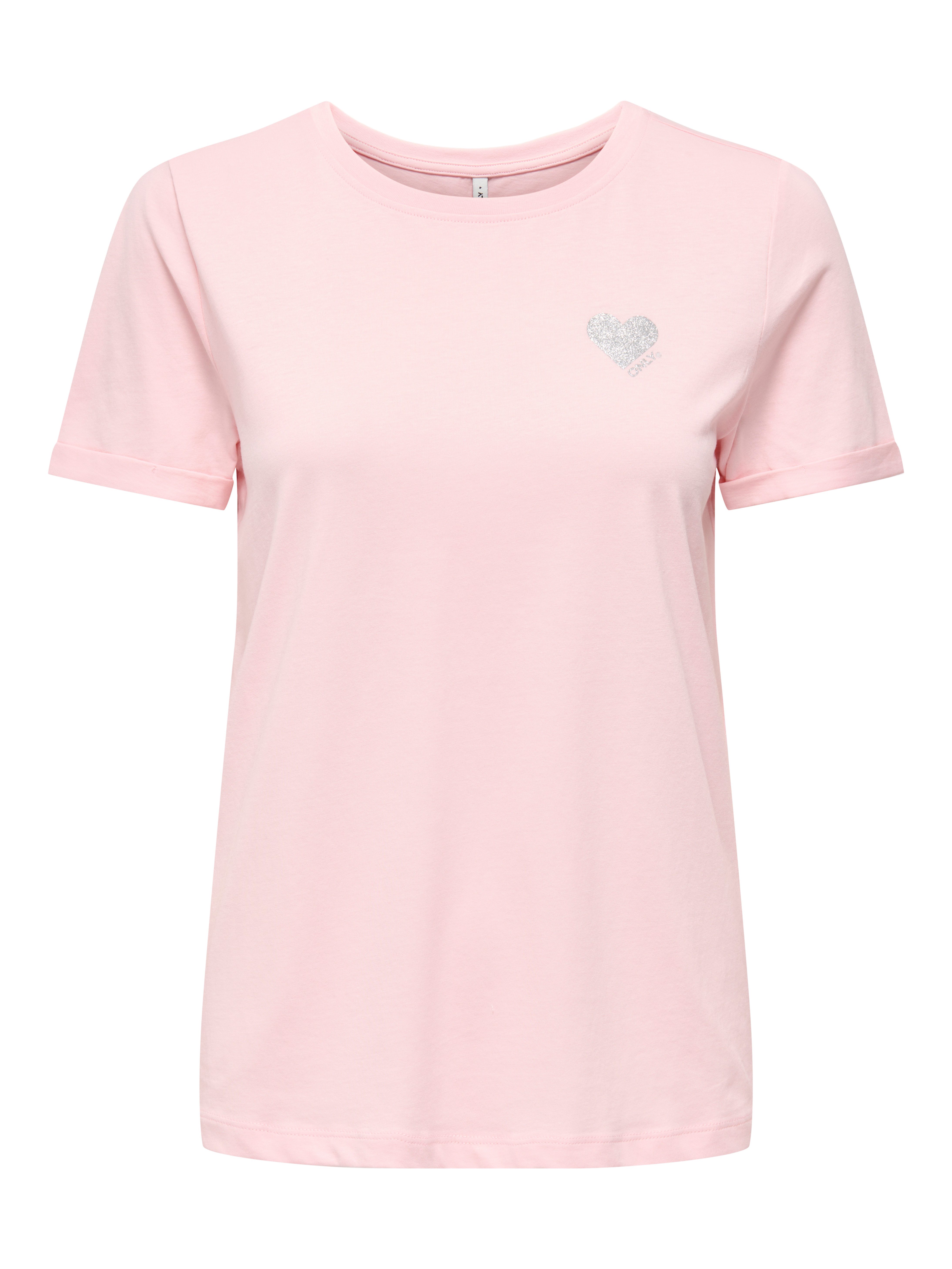 ONLY Kurzarmshirt ONLKITA LIFE S/S TOP NOOS regular fit, casual, Single Jer günstig online kaufen