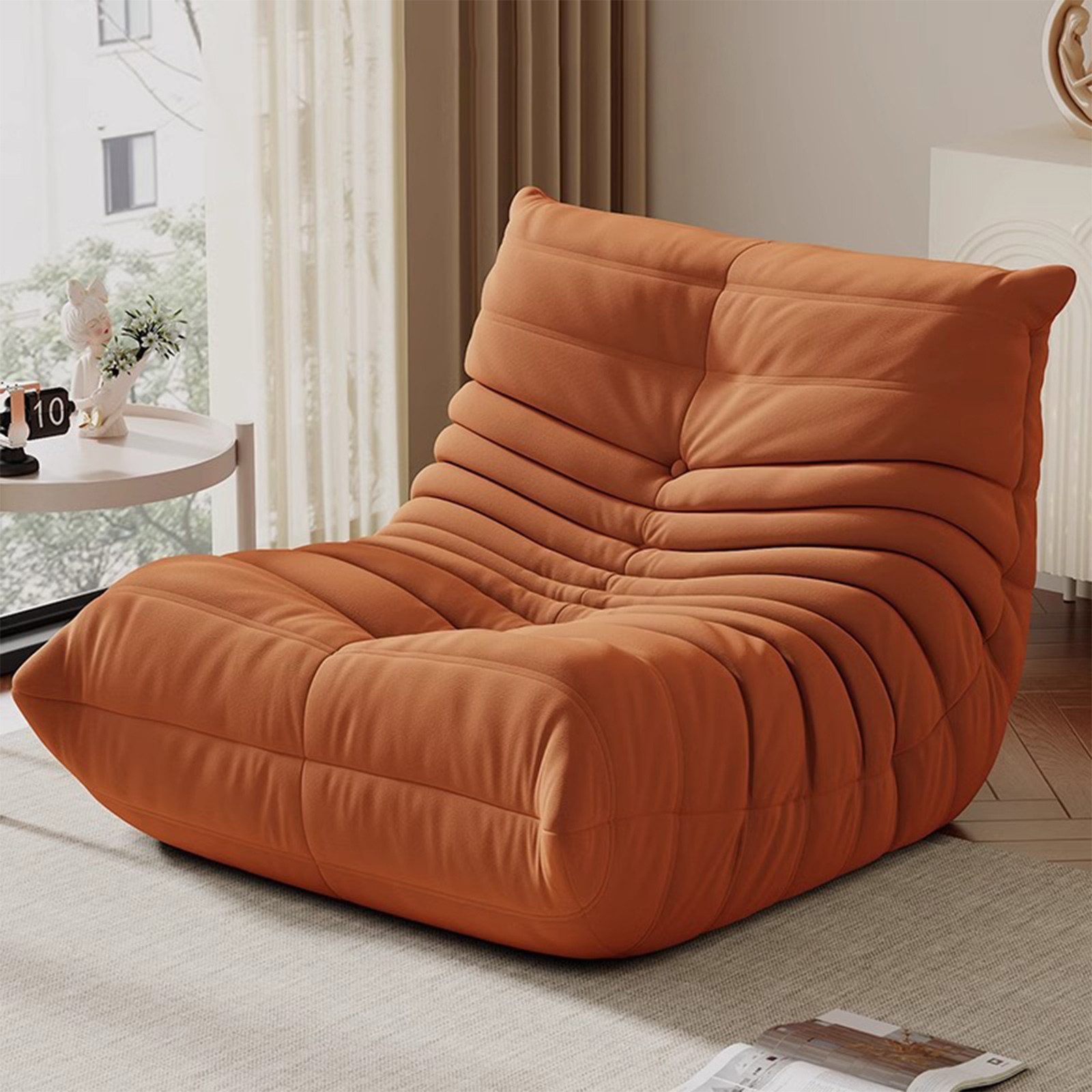 TWSOUL Sitzsack Bodensofa,Sitzsacksofa,Raupen-sitzsackstuhl,87CM*102CM*70CM günstig online kaufen