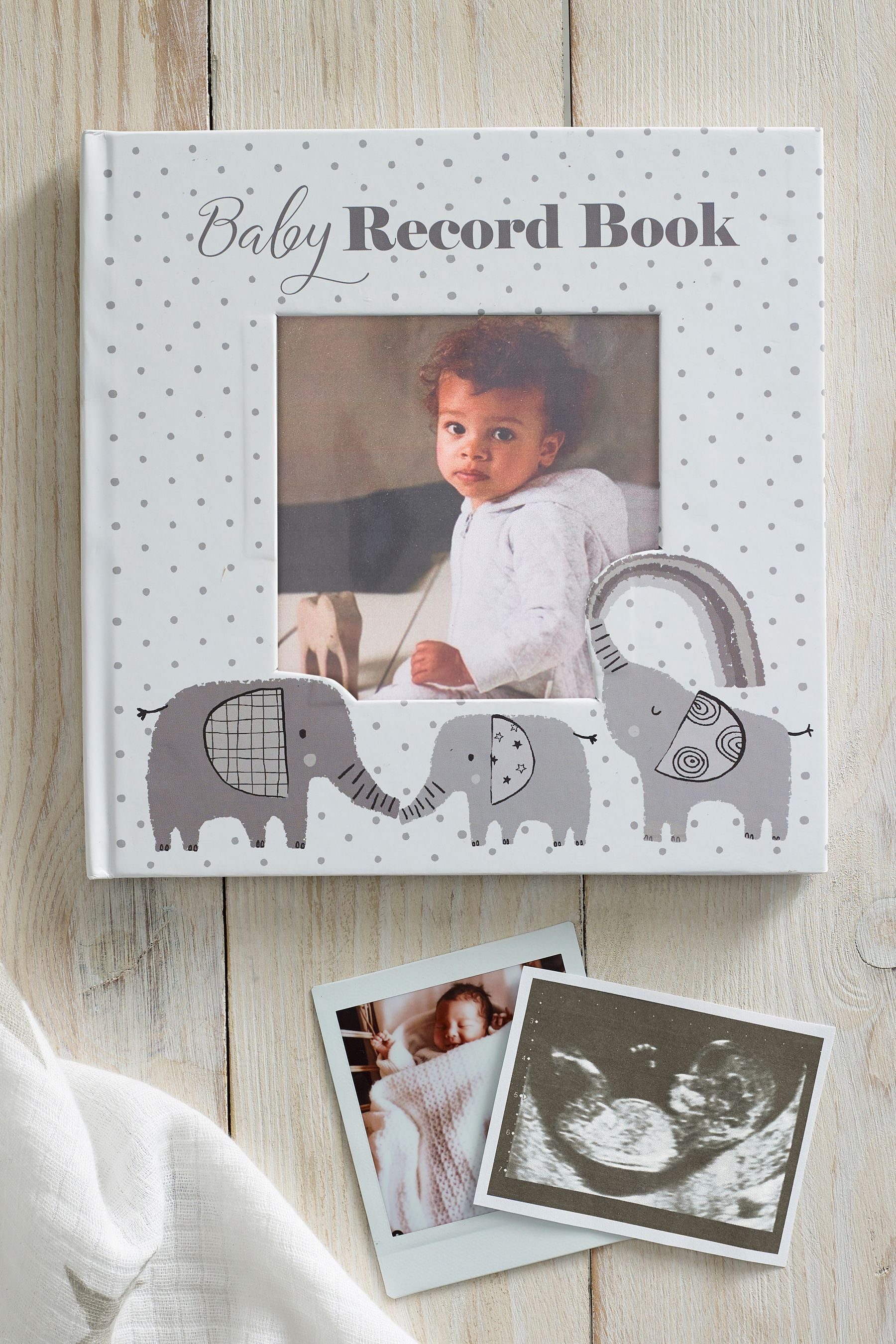mit Elefantenmotiv Baby-Erinnerungsbuch Next Tagebuch