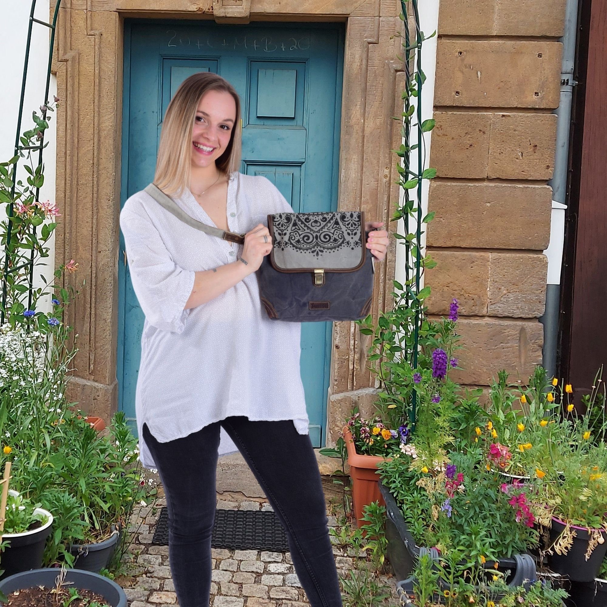 Sunsa Umhängetasche Damen Messenger Tasche mit Mandala Schultertasche Umhängetasche – Bild 5 von 5