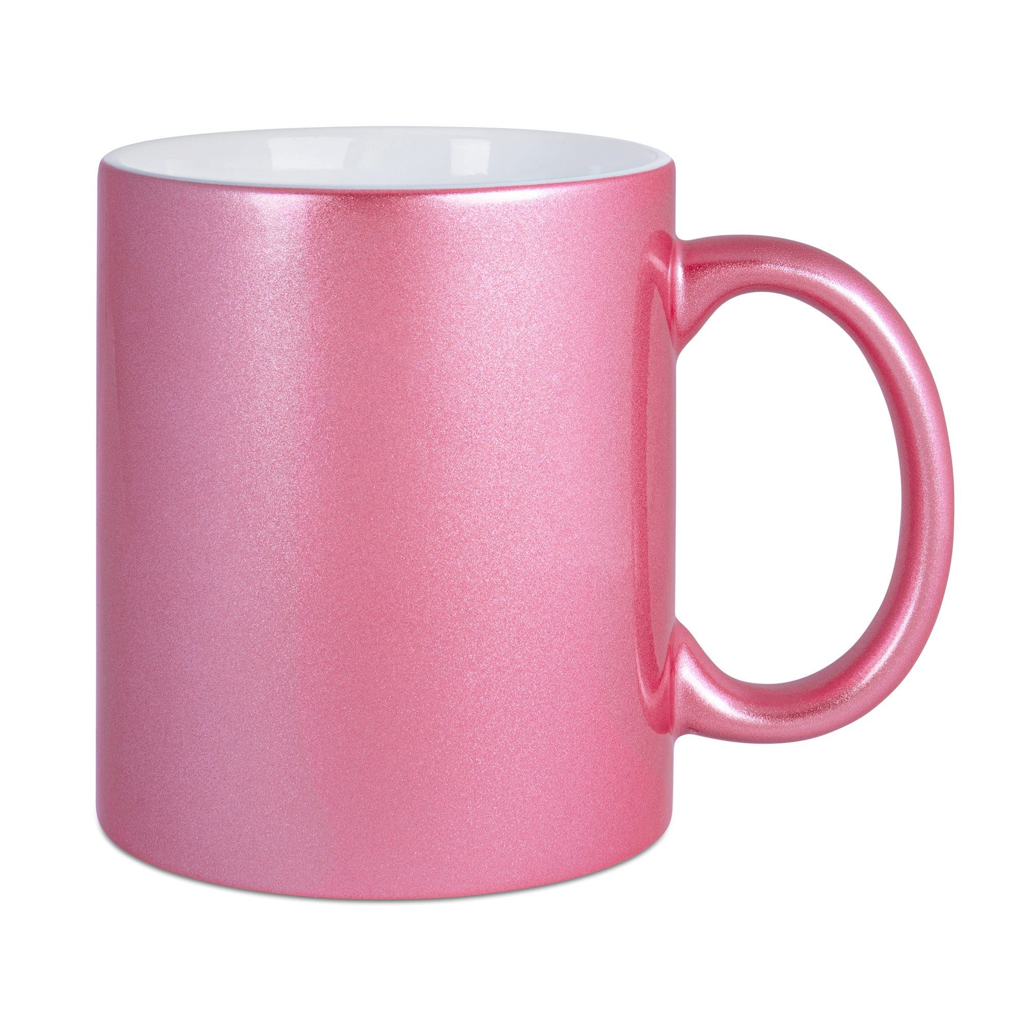 PlottPrint Tasse Perlmutteffekt Sublimationsrohling 330 ml, 1-tlg., Keramik, Perlmutteffekt