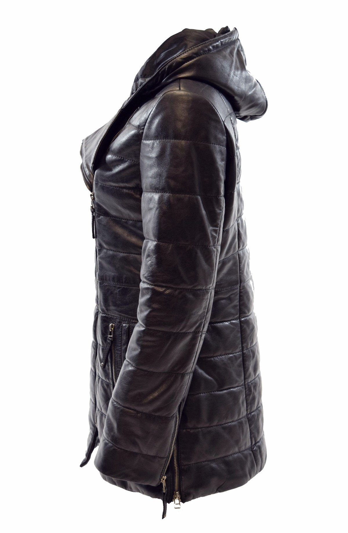 Zimmert Leather Ledermantel Fanncy Stepp-Ledermantel aus weichem Leder mit günstig online kaufen