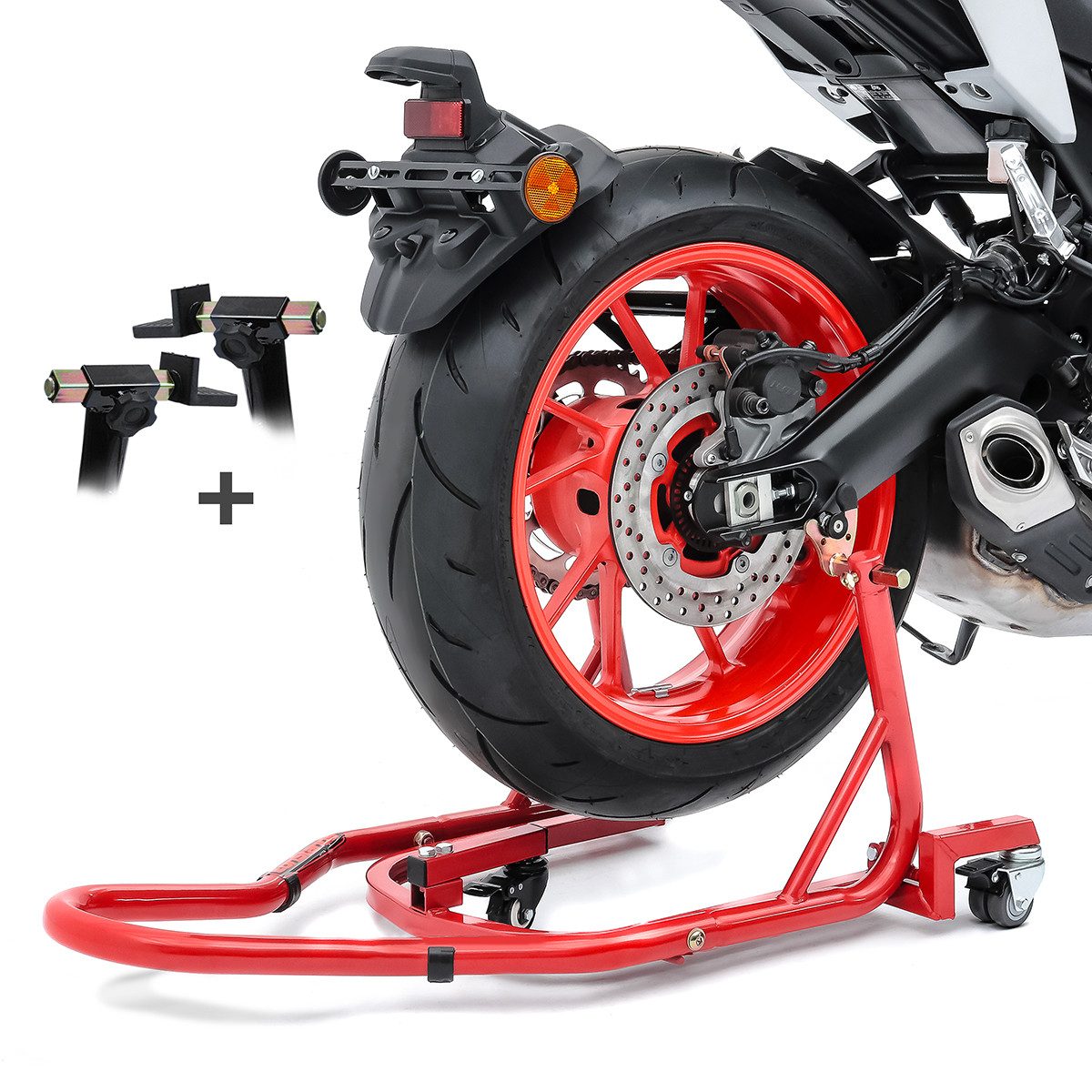ConStands Motorradheber Mover II Universal - Motorrad Montageständer Hinten Rangierhilfe Hint