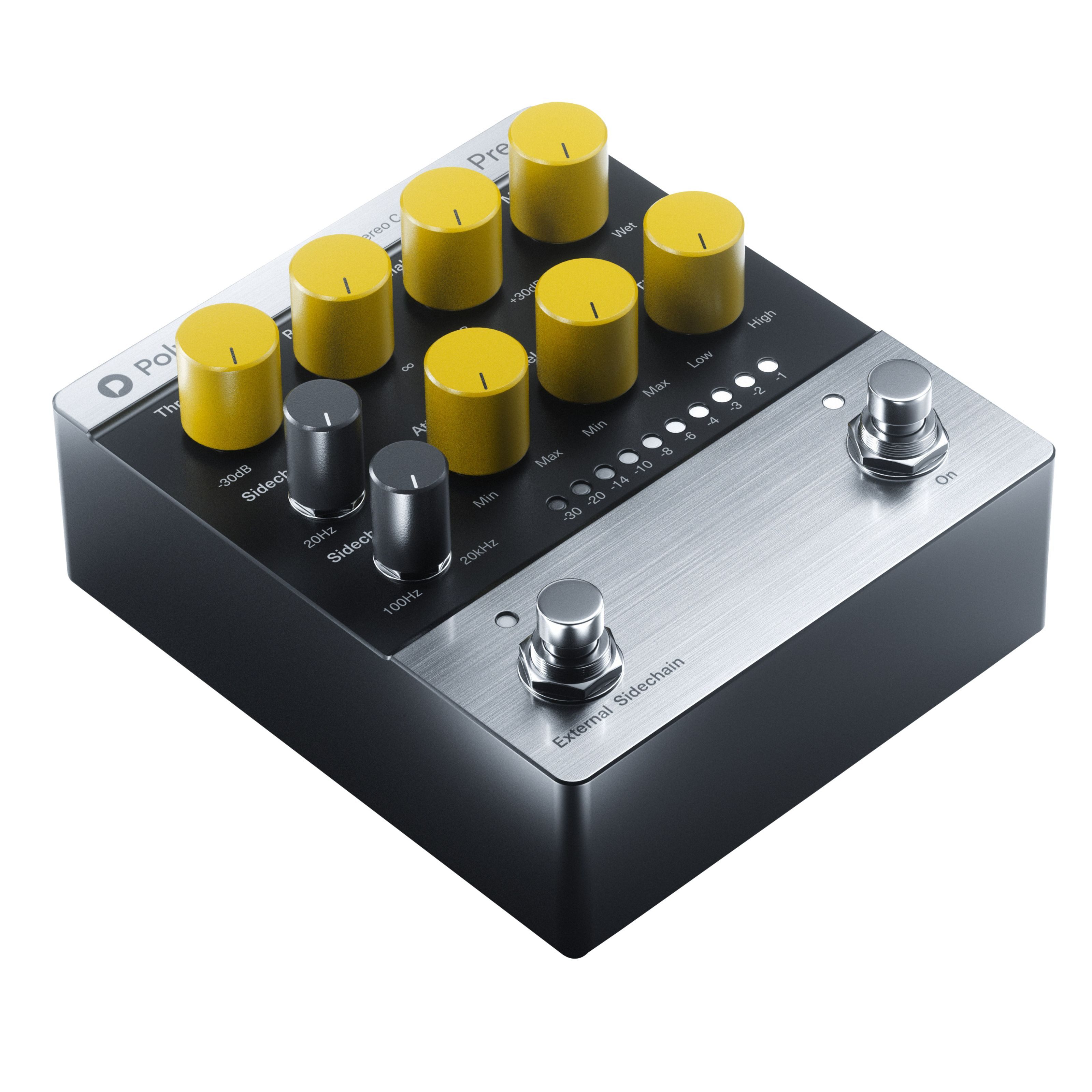 Polyend Musikinstrumentenpedal, (Effektgeräte für Tasteninstrumente, Analog-Effekte), Press - Analog Effekt für Tasteninstrumente