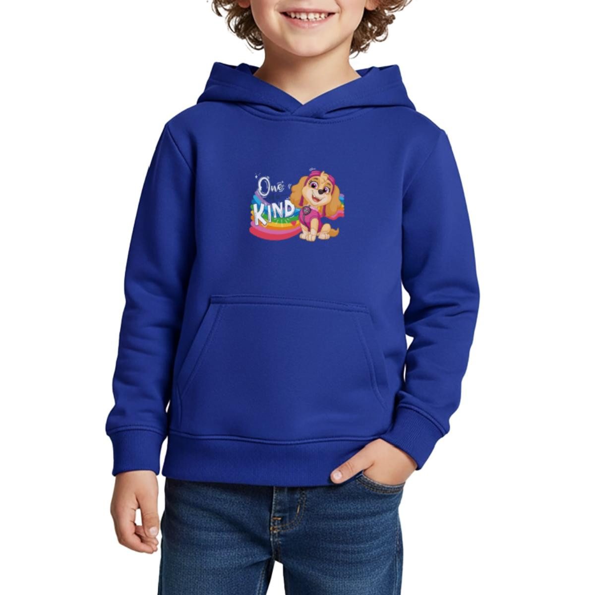 Hoodie Paw Patrol Skye Regenbogen-Design Kinder Premium Hoodie