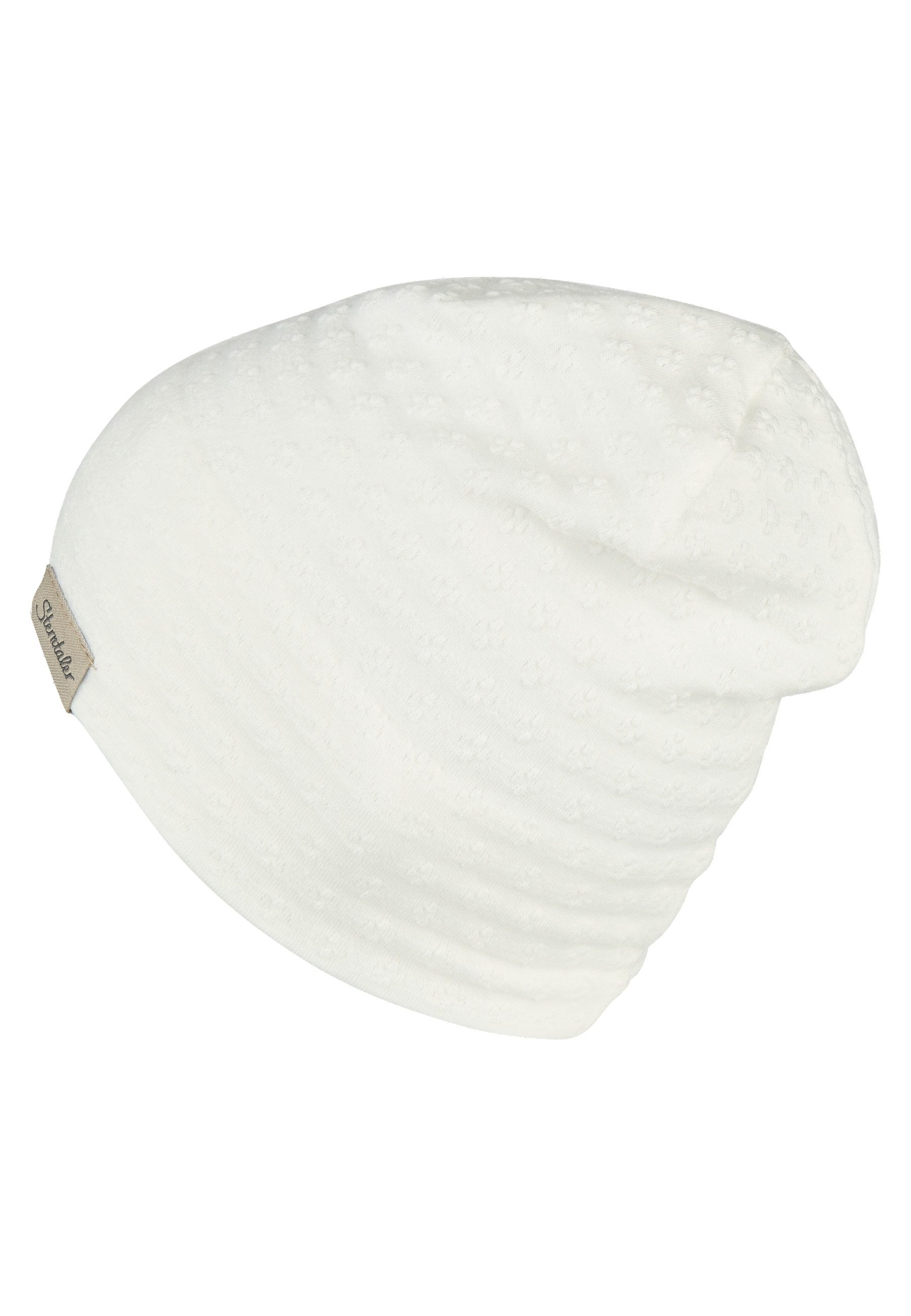 Sterntaler® Beanie UV-Schutz 50+ Beanie strukturiert (1-St) Struktur-Beanie aus Synthetik mit zwei Tragevarianten
