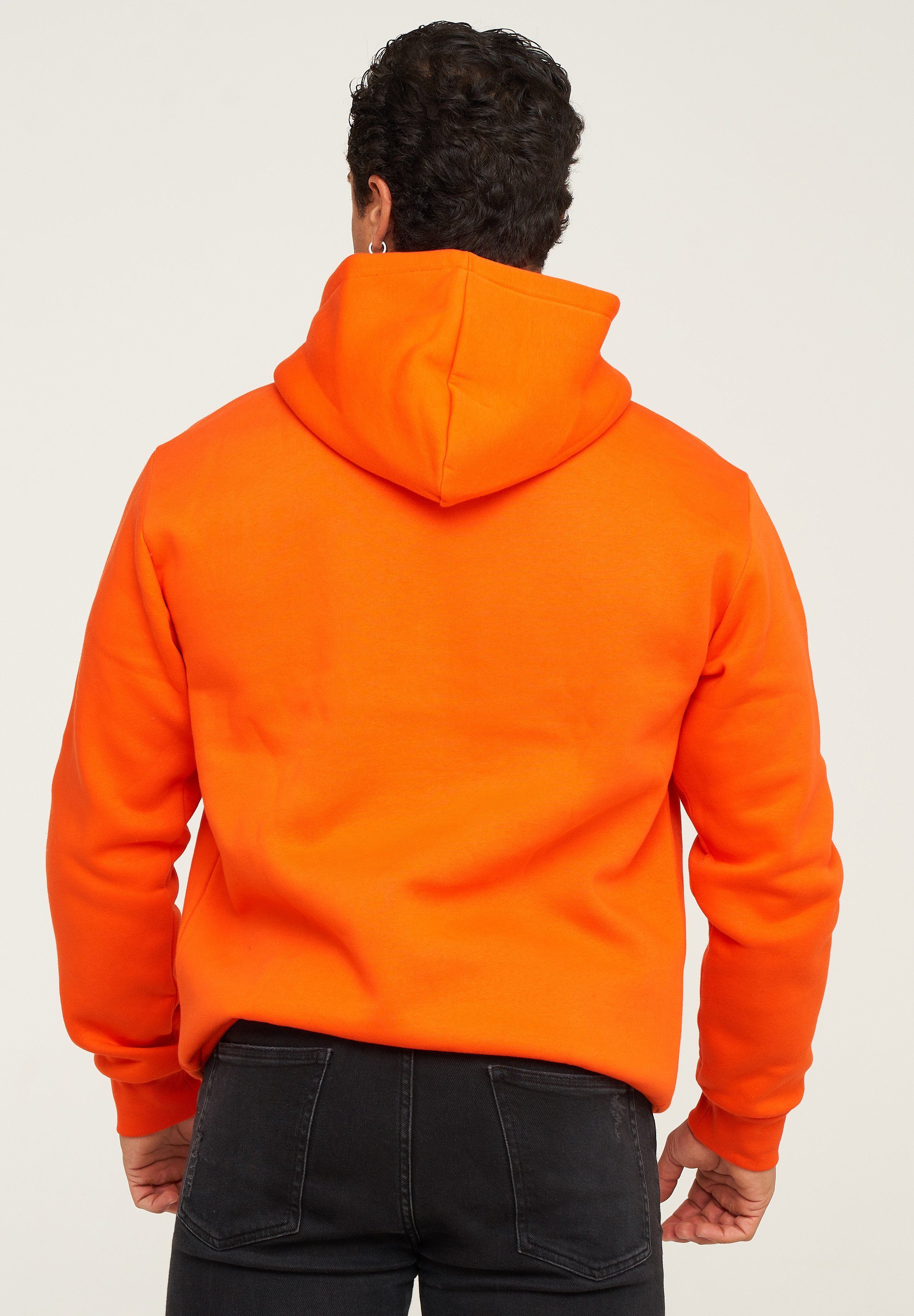 behype Hoodie BHHOBART Herren Basic Oversized Hoodie Raglan Kapuzenpullover Sweater