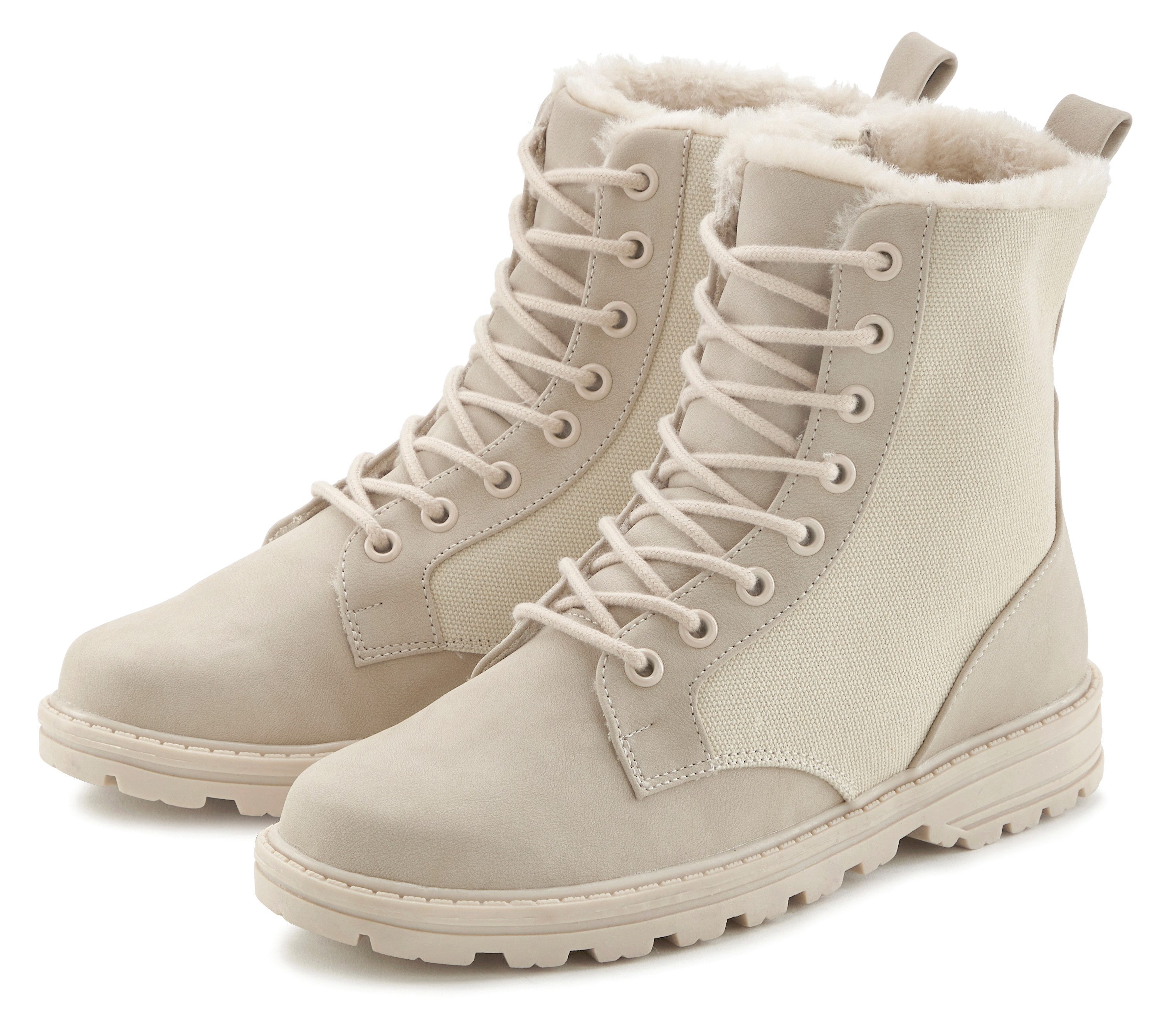 Vivance Stiefel, Boots Stiefelette mit Warmfutter günstig online kaufen