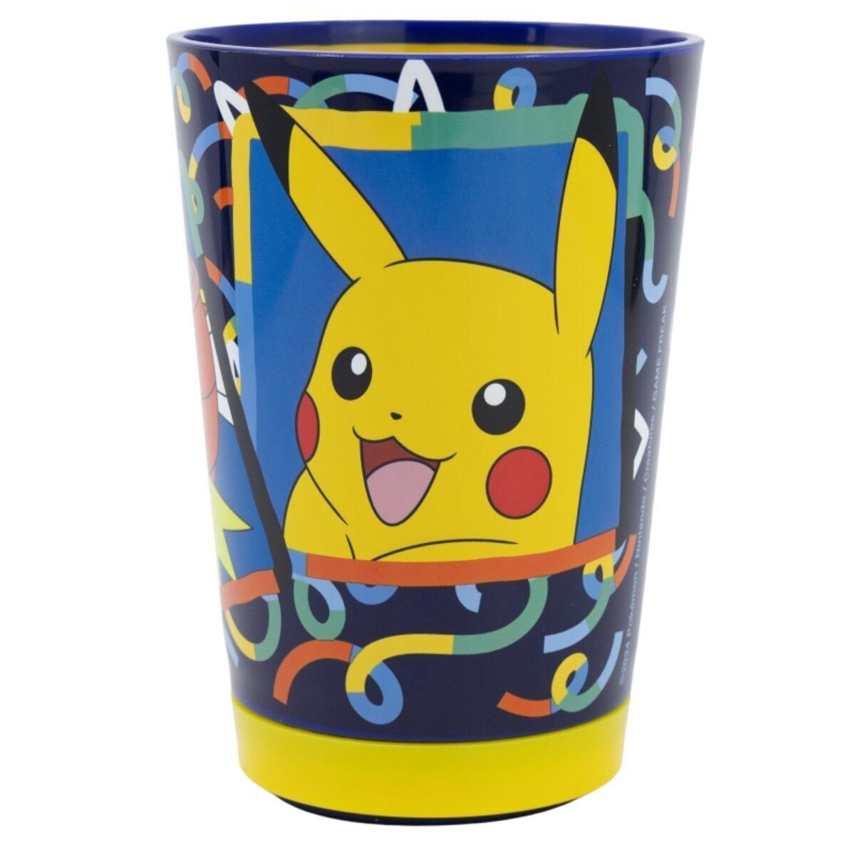 POKÉMON Trinkflasche Pokemon Pikachu Kippsicher Trinkbecher PP 470ml Drop Safe