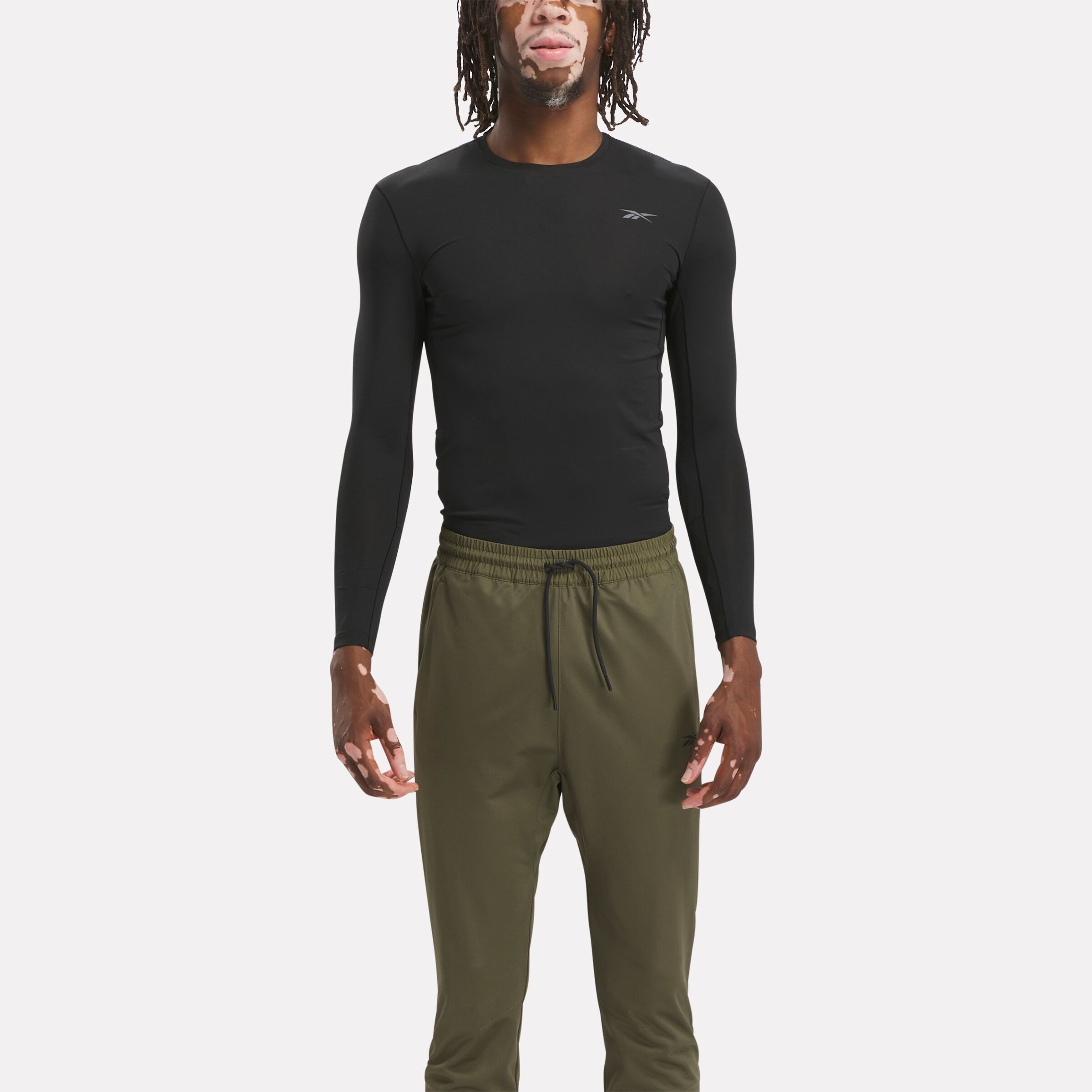 Reebok Langarmshirt COMP LS/BLACK (1-tlg) günstig online kaufen