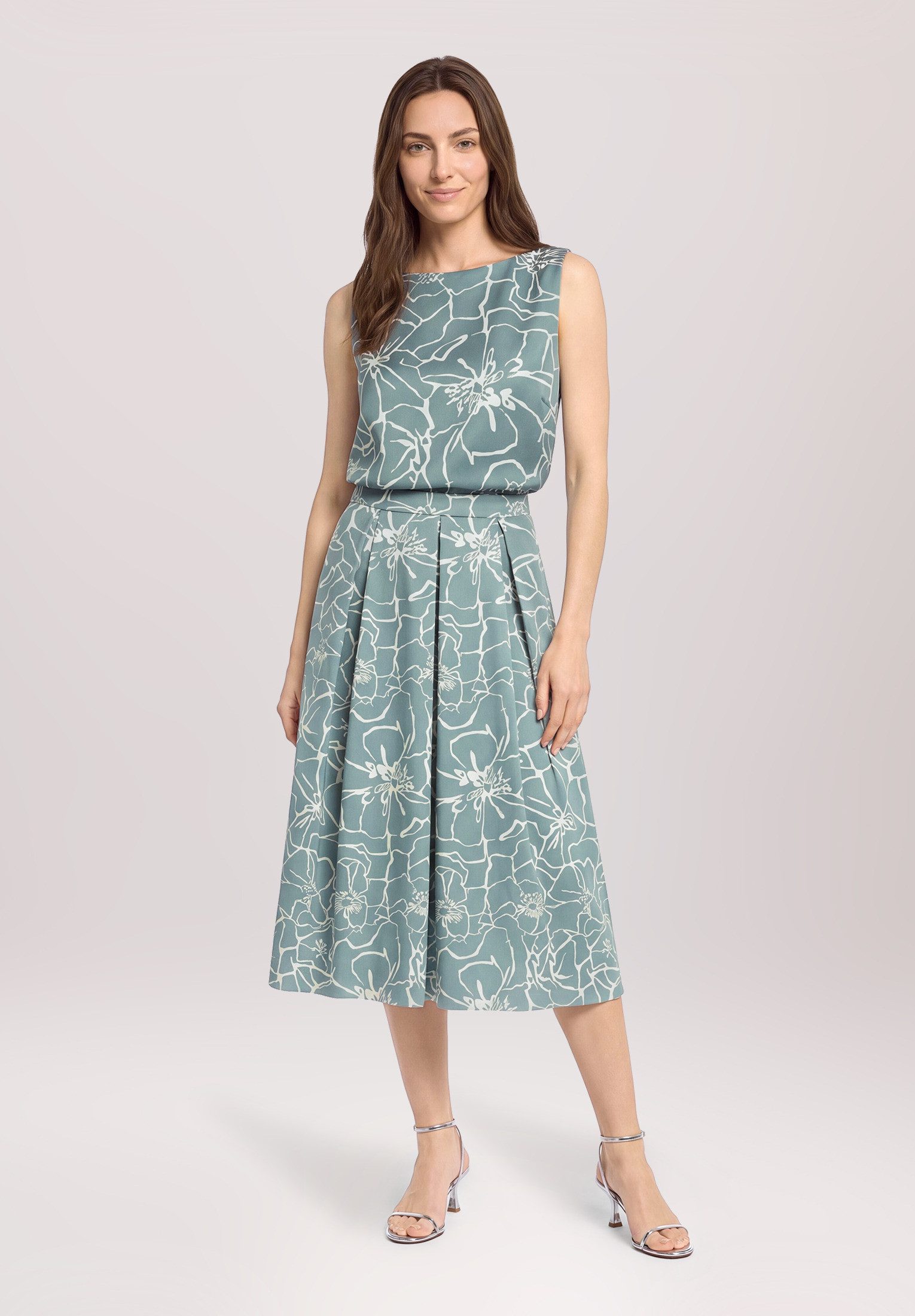 Vera Mont Maxirock Damen mit Jacquard