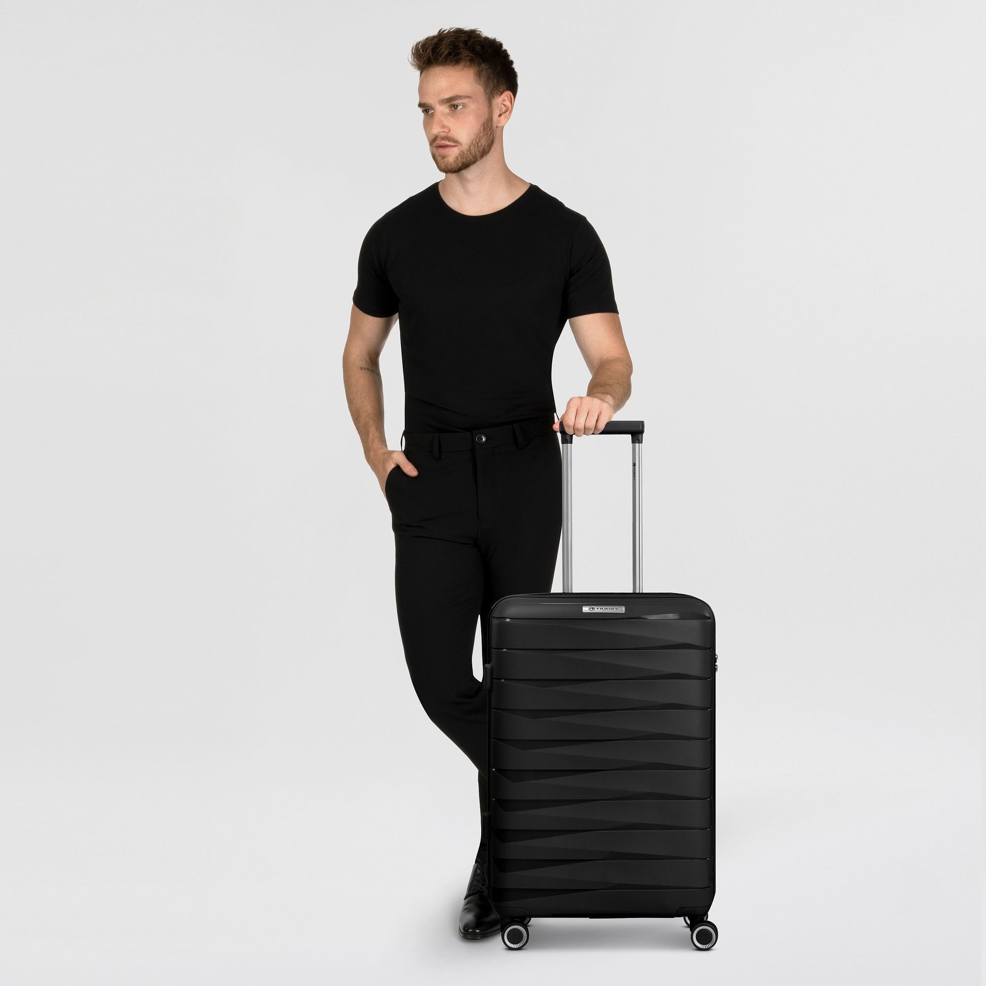 Franky Hartschalen-Trolley London, 4 Rollen, Polypropylen
