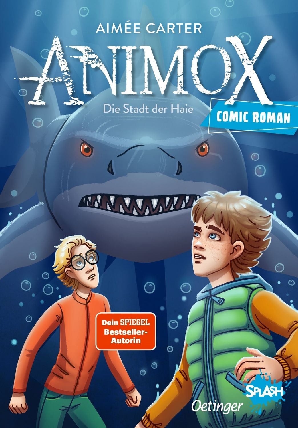 Kinderbuch Animox als Comic-Roman 3. Die Stadt der Haie Aufregende Leseabenteuer Aimée Carter