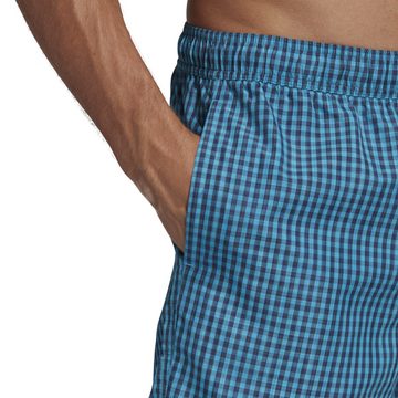 adidas Sportswear Badeshorts Check CLX Herren Badeshorts blau