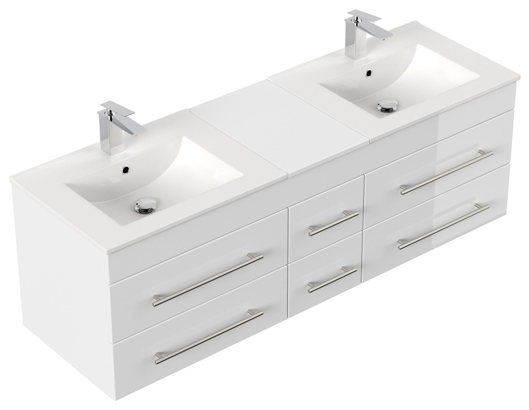 Magnolia Home Doppelwaschtisch Badmöbel Roma XL günstig online kaufen