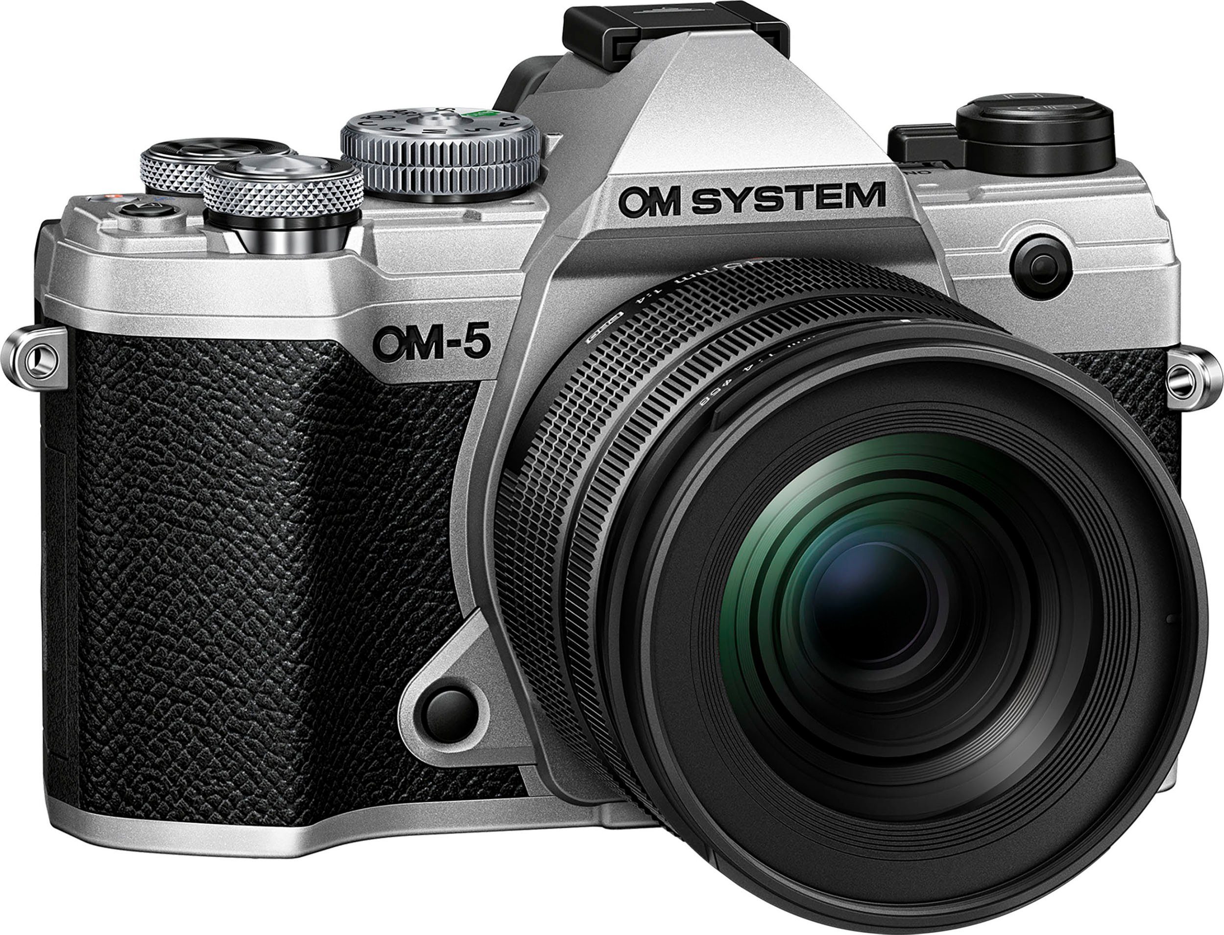 Bluetooth, (Wi-Fi) OM-5 F4 Olympus 20,4 Digital WLAN 12‑45mm PRO, MP, ED 1245 Systemkamera Kit (M.Zuiko