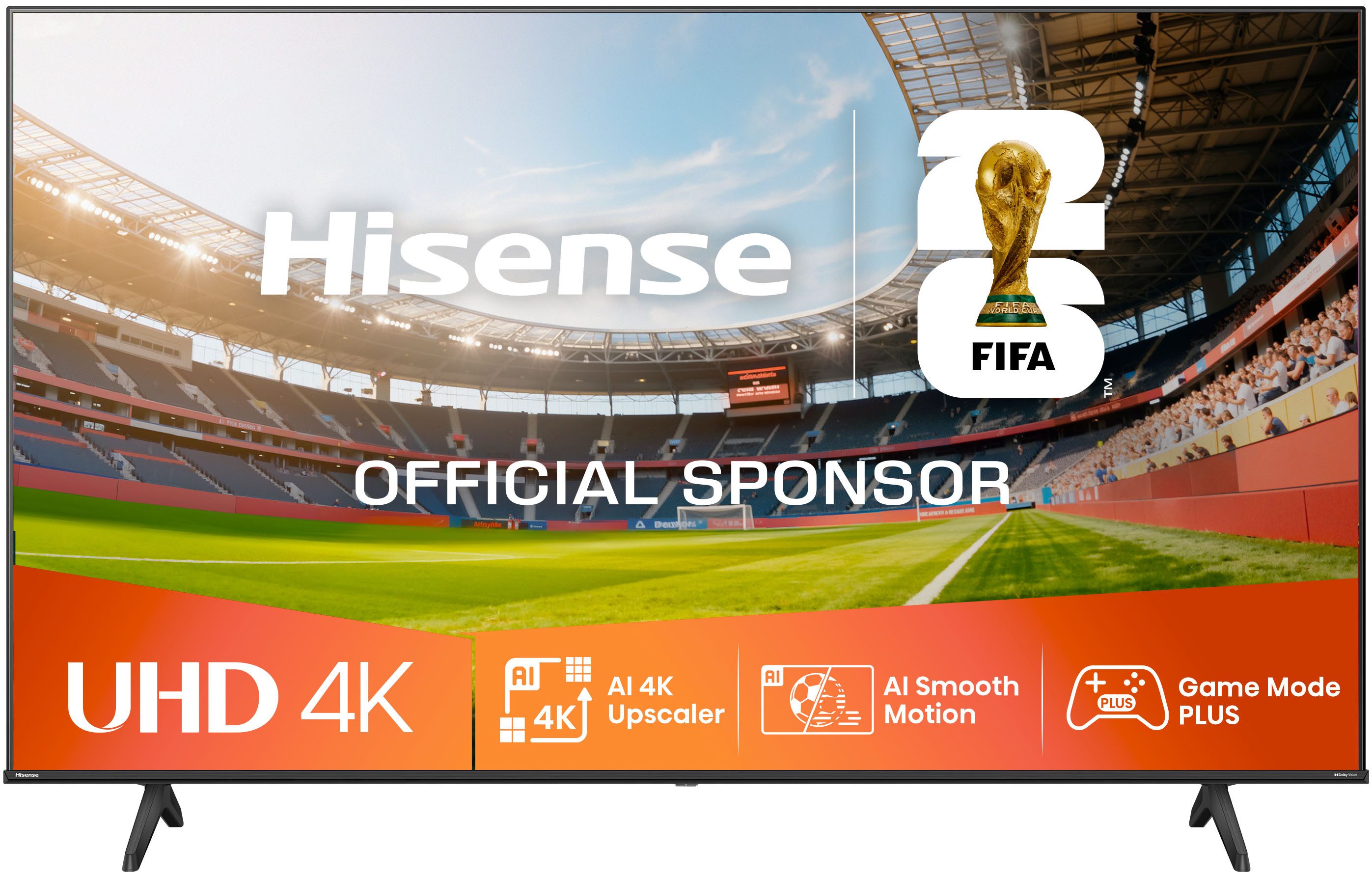 Hisense 43E6NT LED-Fernseher (108 cm/43 Zoll, 4K Ultra HD, Smart-TV, 4K UHD)