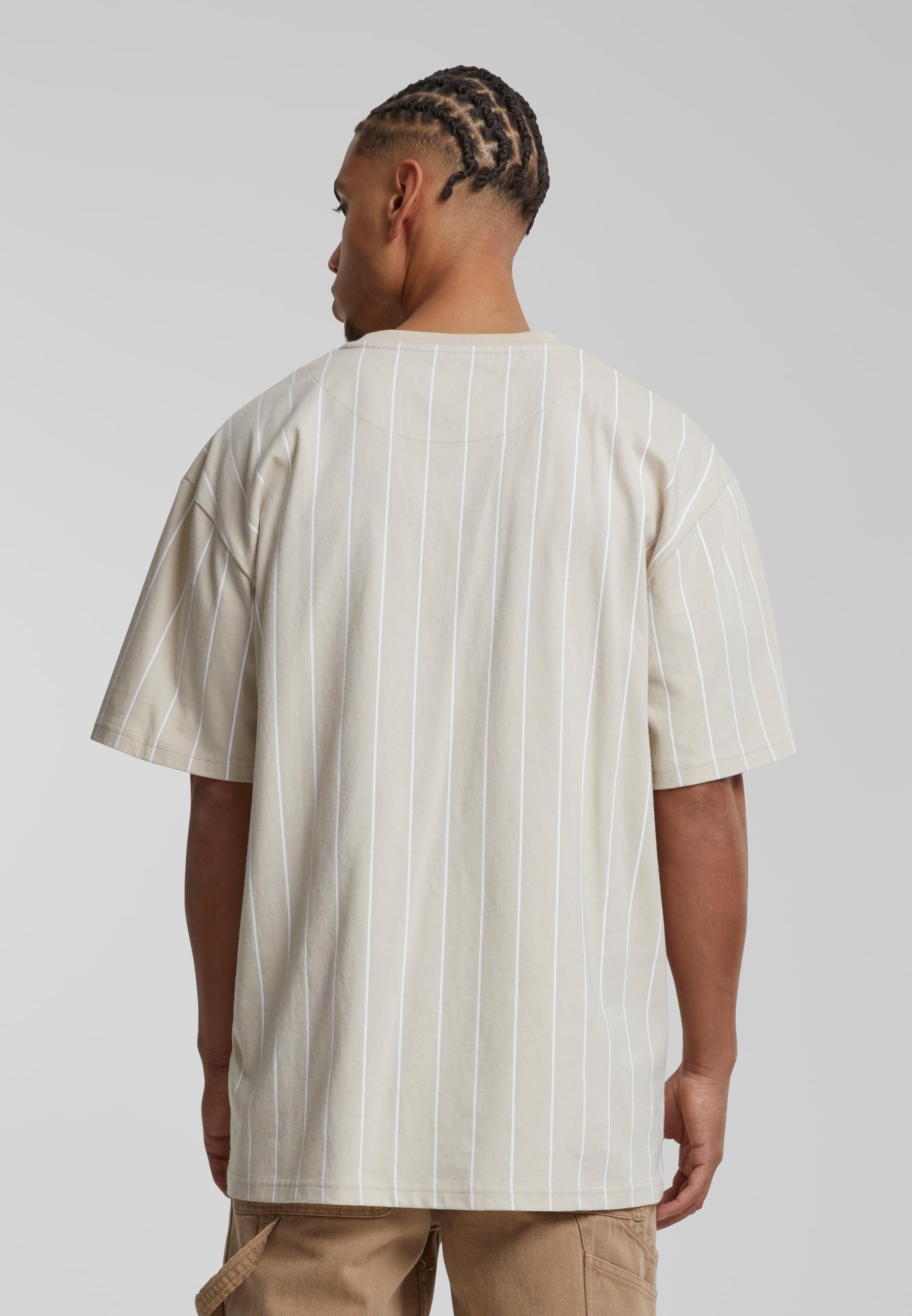 Karl Kani T-Shirt Karl Kani Karl Kani Small Signature Essential Pinstripe Tee (1-tlg)