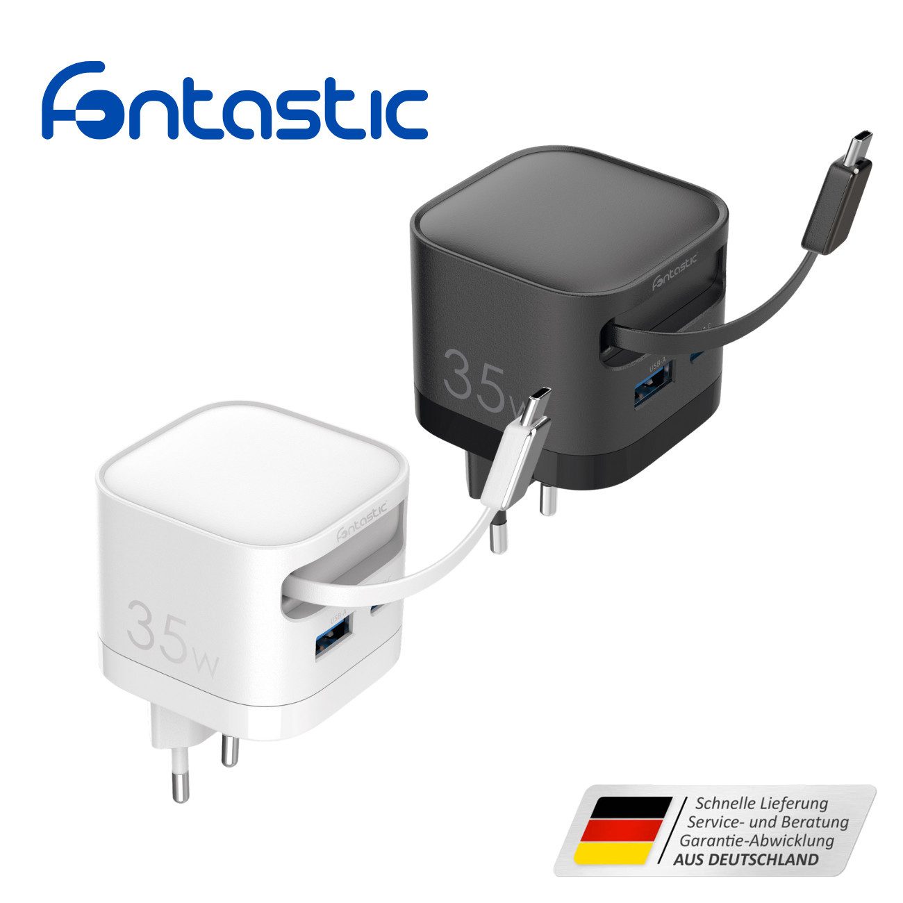 fontastic ZAP USB-Ladegerät (Fast Charge)