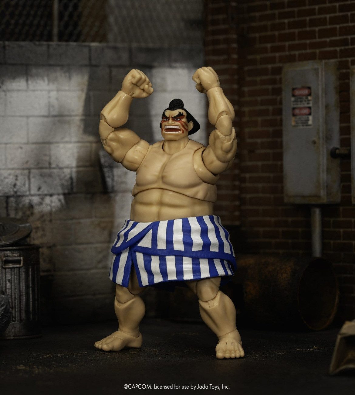 JADA Actionfigur Ultra Street Fighter II: The Final Challengers Actionfigur 1/12 E. Hon